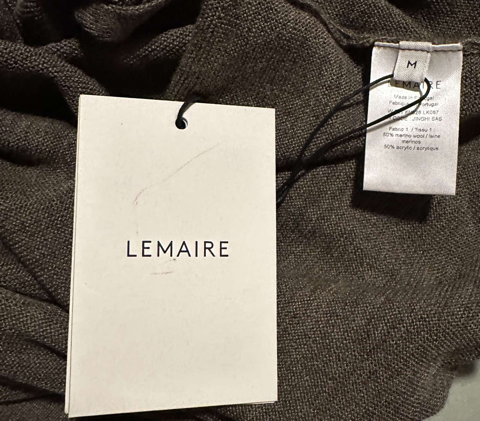 Lemaire Reversible Sleeveless Knitted Dress Moss Green Melan Size M / US 6-8 / IT 42-44 - 5 Thumbnail