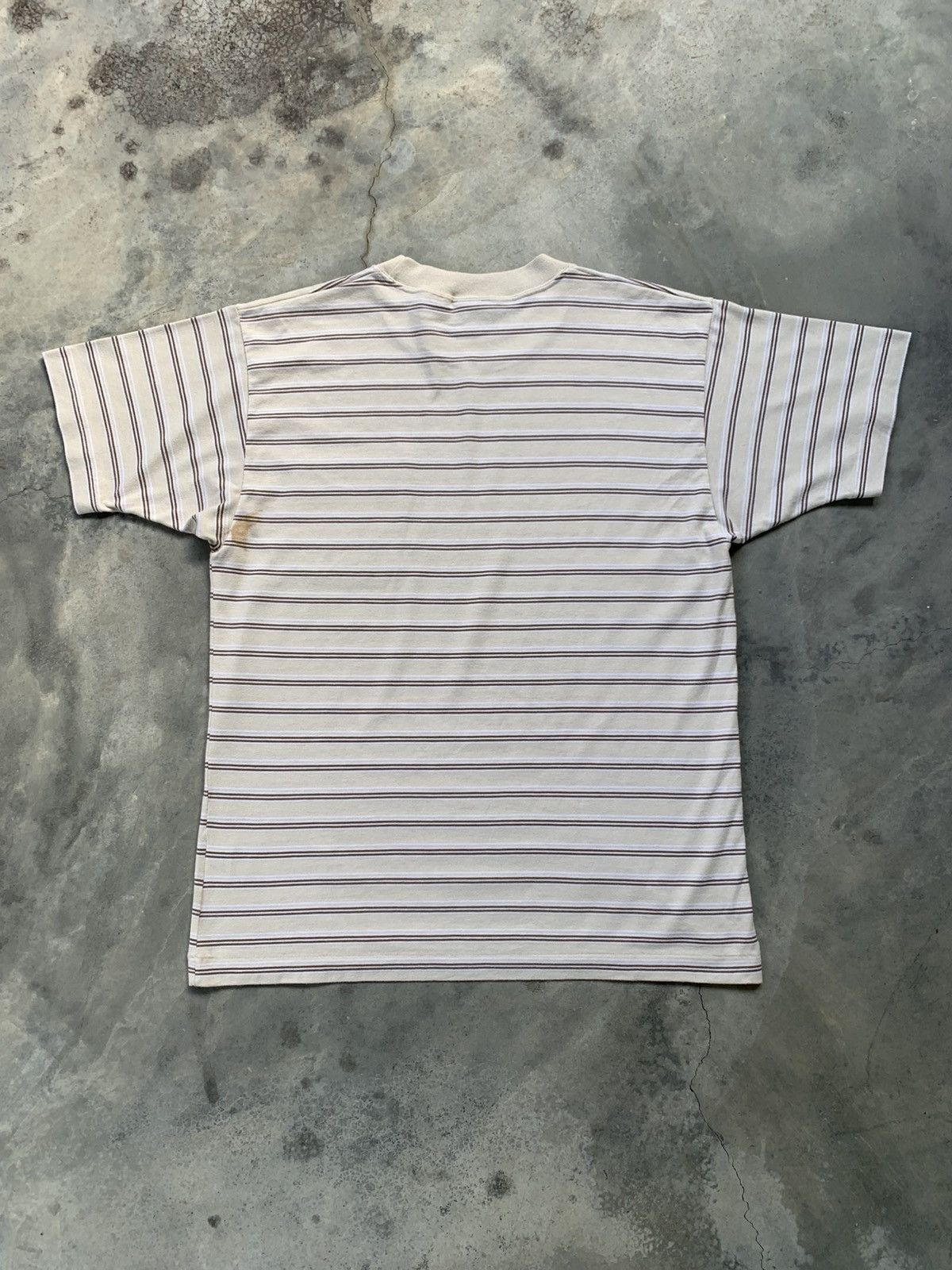 The North Face Vintage The North Face Single Stitch Stripe Tshirt Size US XL / EU 56 / 4 - 2 Thumbnail