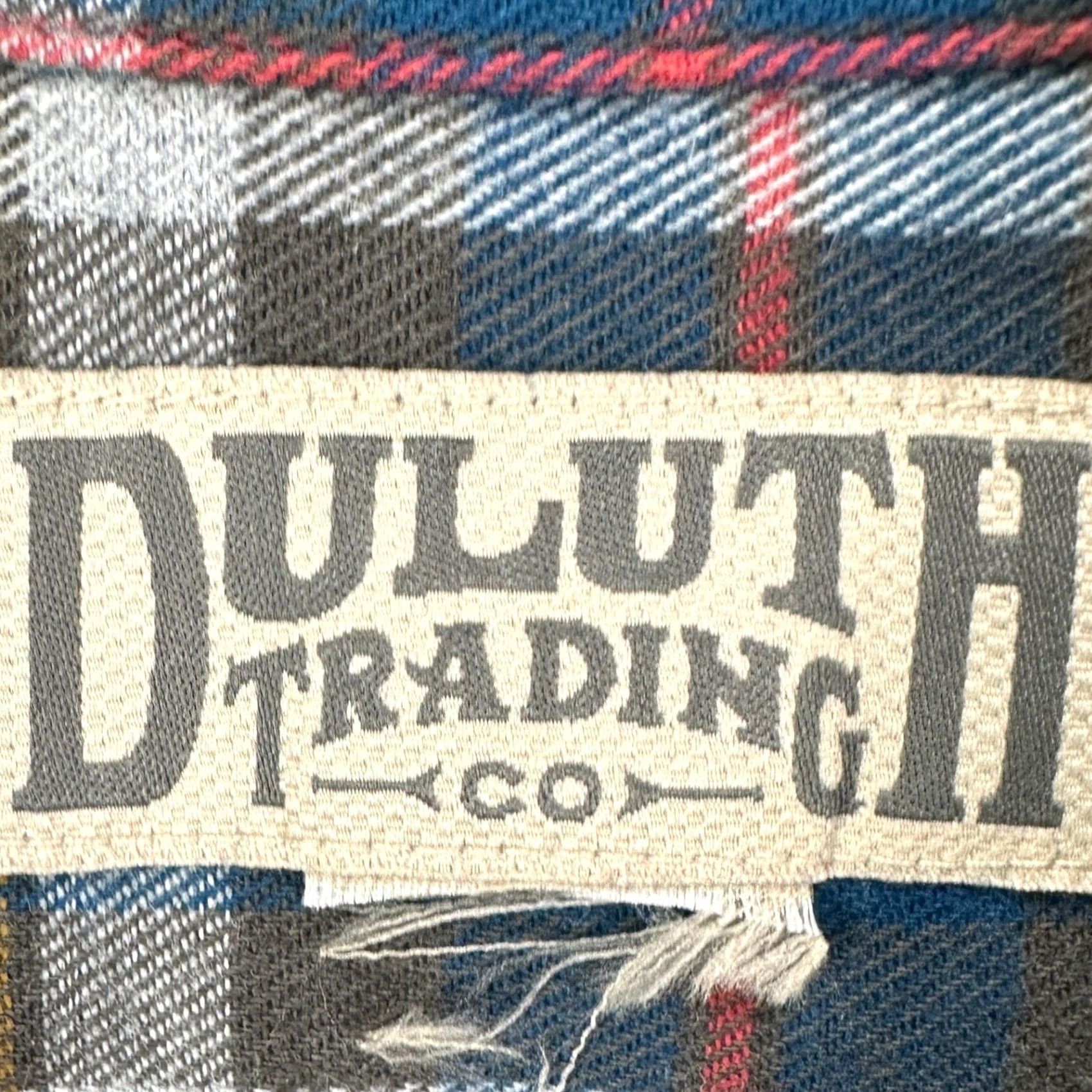Duluth Trading Company Duluth Trading Co Shirt Flannel Men XL Blue Plaid Button Down Long Sleeve Pocket Shirt Size US XL / EU 56 / 4 - 4 Thumbnail