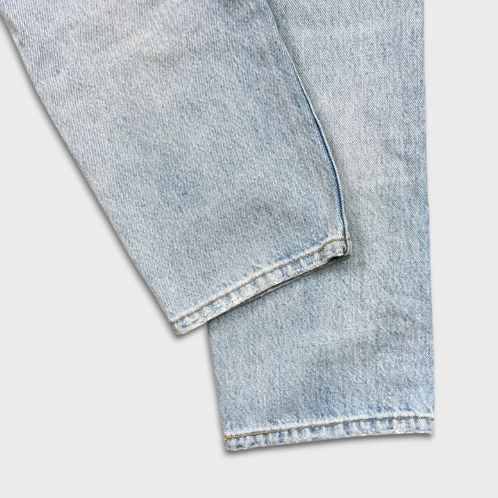 Levi's × Vintage Levi's 501 T Jeans 31x28 Taper Fit Distressed Denim Pants Size US 34 / EU 50 - 9 Thumbnail