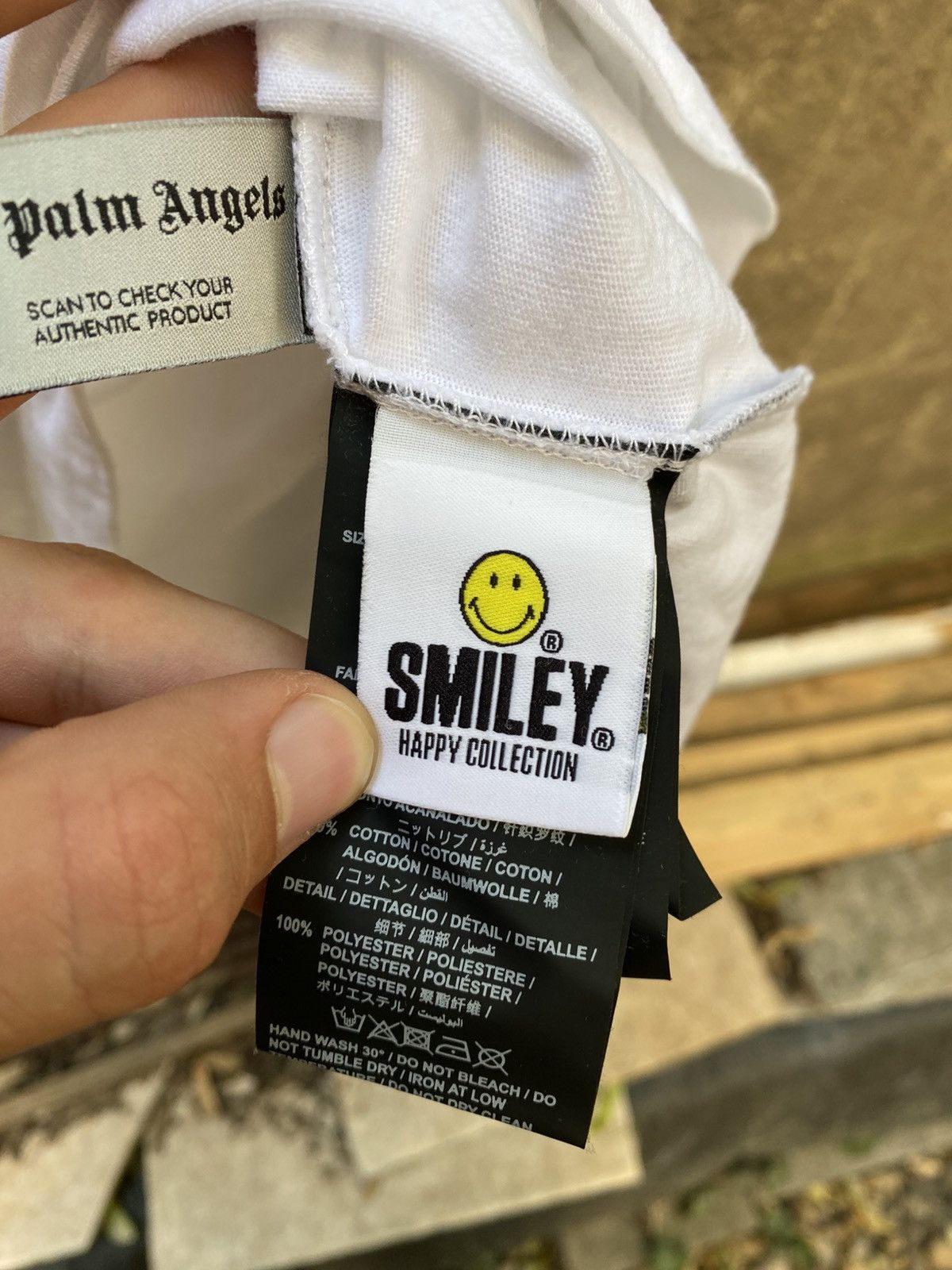 Palm Angels Palm Angeles X Smiley T-Shirt Size US S / EU 44-46 / 1 - 5 Thumbnail