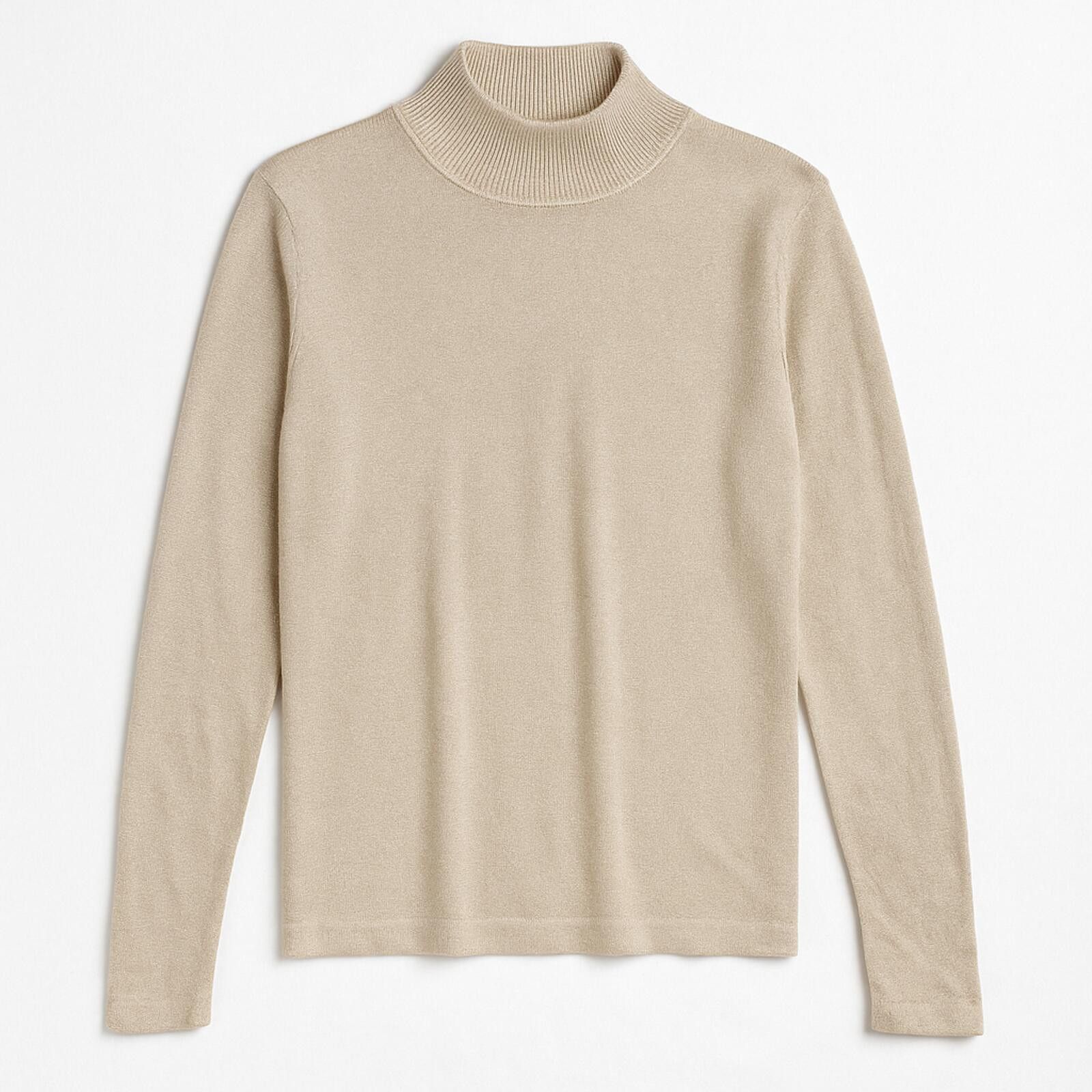 Other August Silk Silver Gold Solid Sweater Womens Medium Size M / US 6-8 / IT 42-44 - 1 Thumbnail