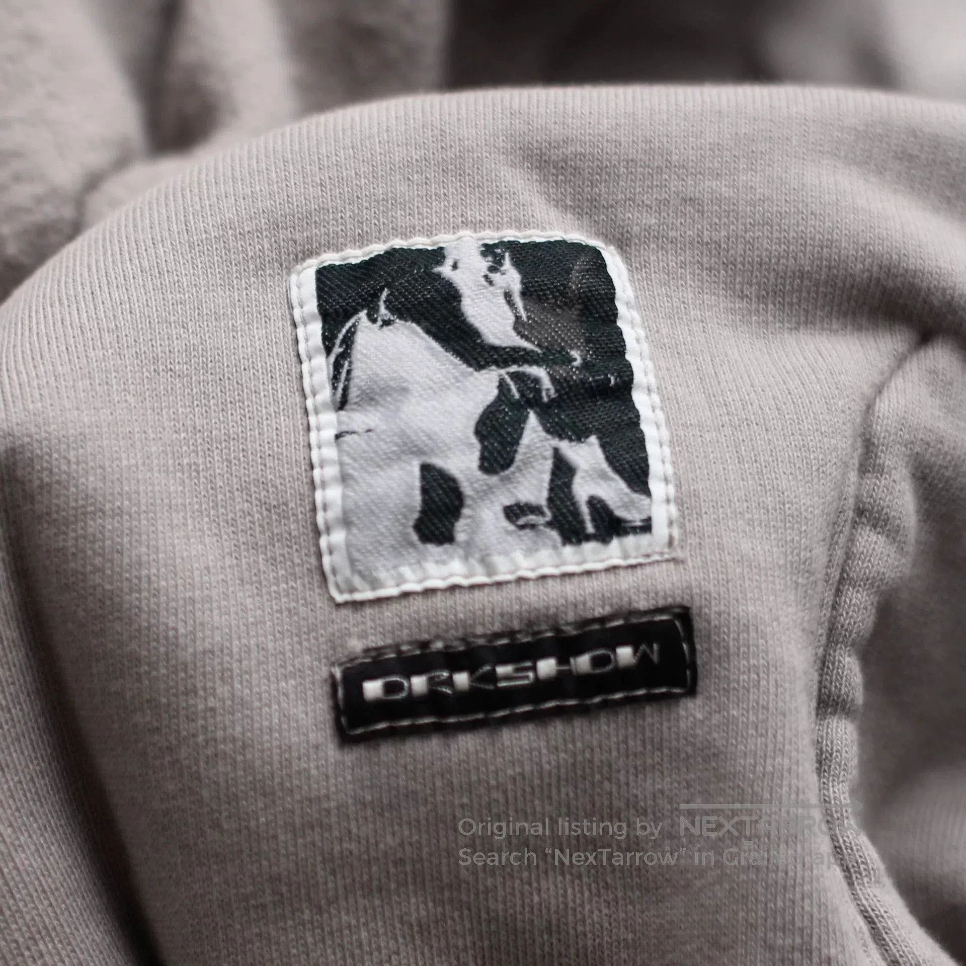Rick Owens Rick Owens Reversible Sweatshirt in Gray. Size US S / EU 44-46 / 1 - 8 Thumbnail