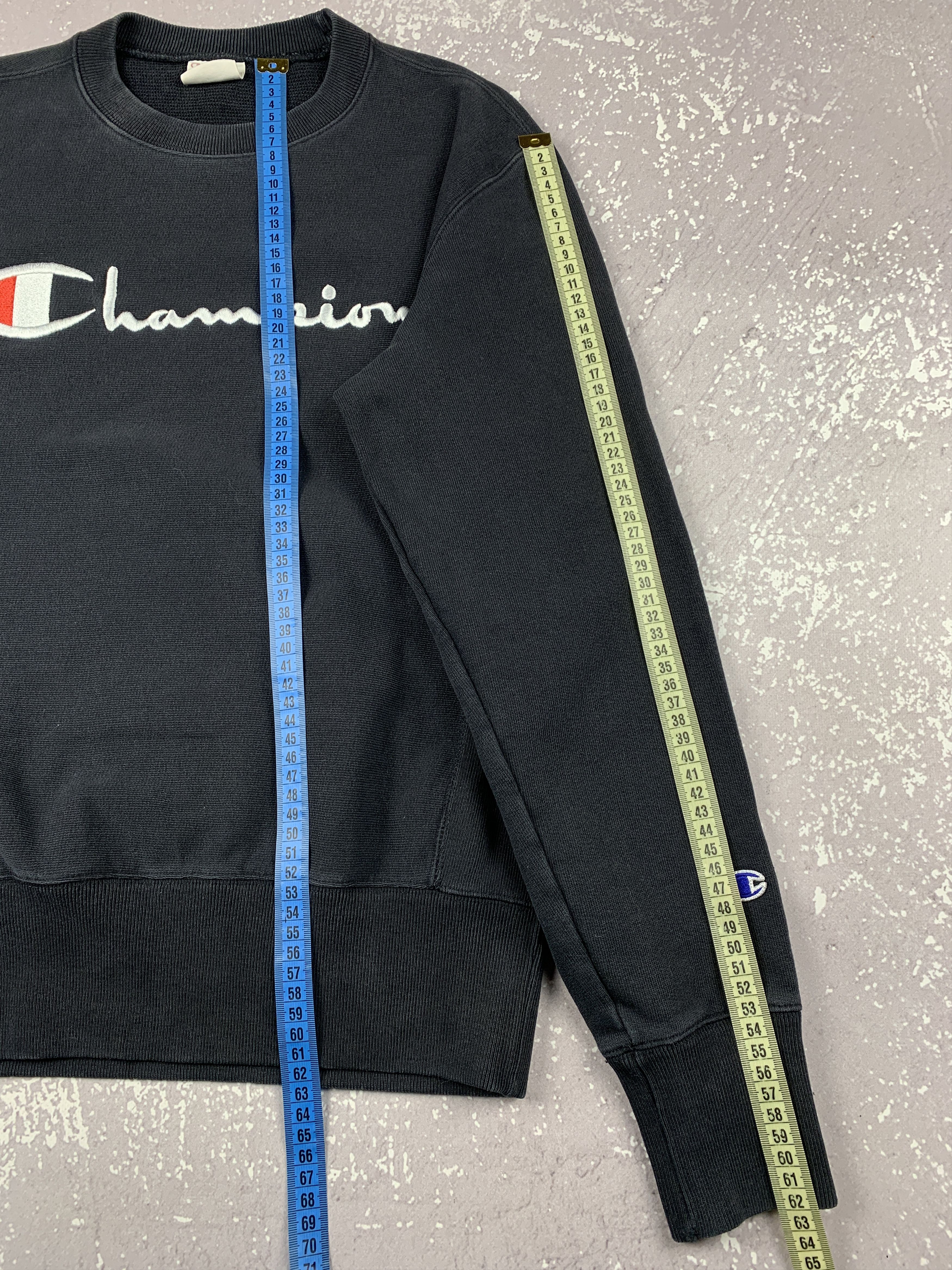 Champion × Vintage 90s Champion Reverse Weave Emboroidered Logo Sweatshirt Size US M / EU 48-50 / 2 - 7 Thumbnail