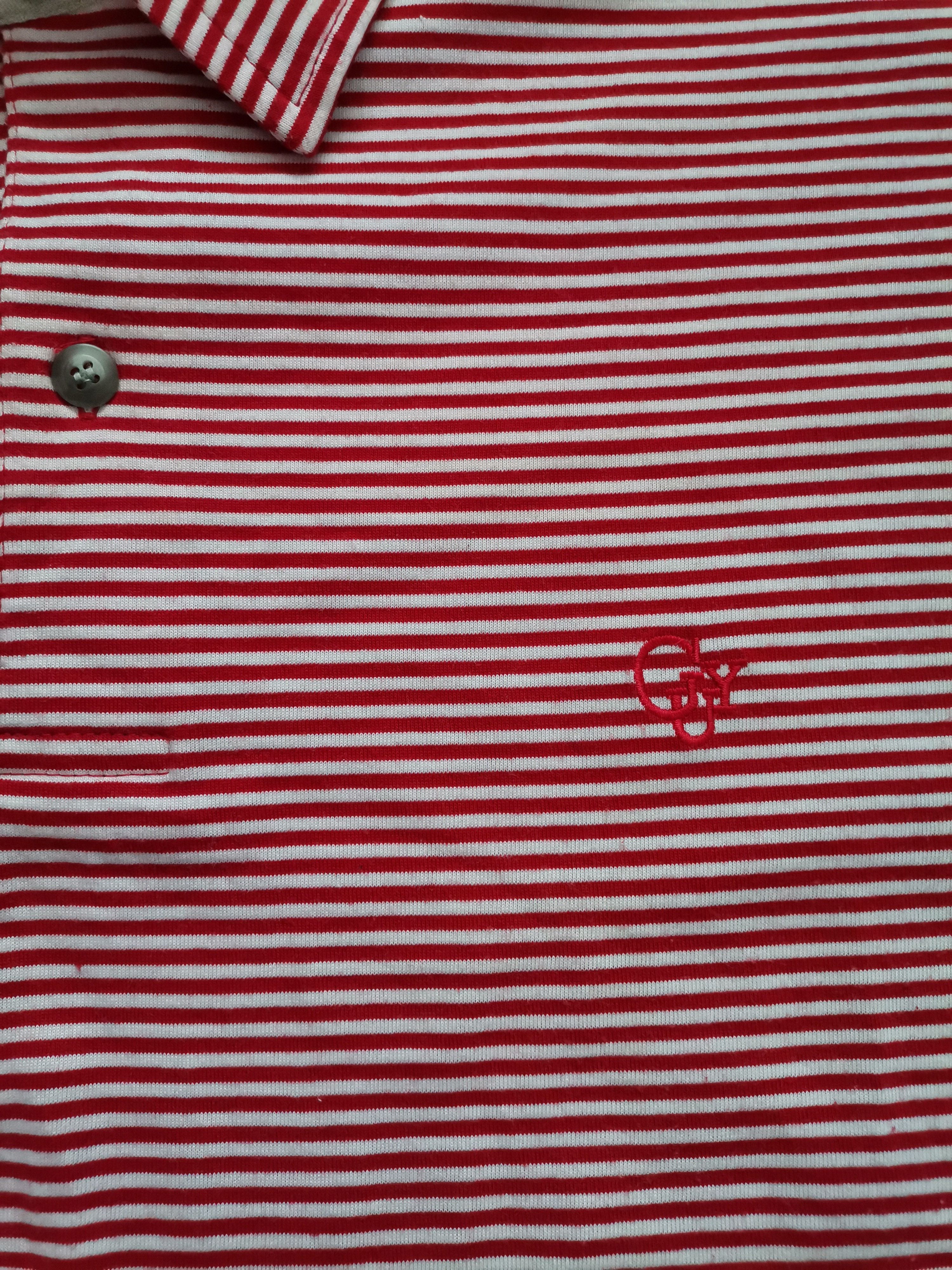 Guy Laroche Guy de Guy Laroche Paris Striped Polo Size US L / EU 52-54 / 3 - 2 Thumbnail