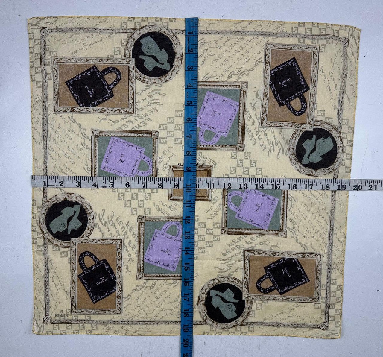 Fendi fendi handkerchief bandana tc44 Size ONE SIZE - 6 Thumbnail