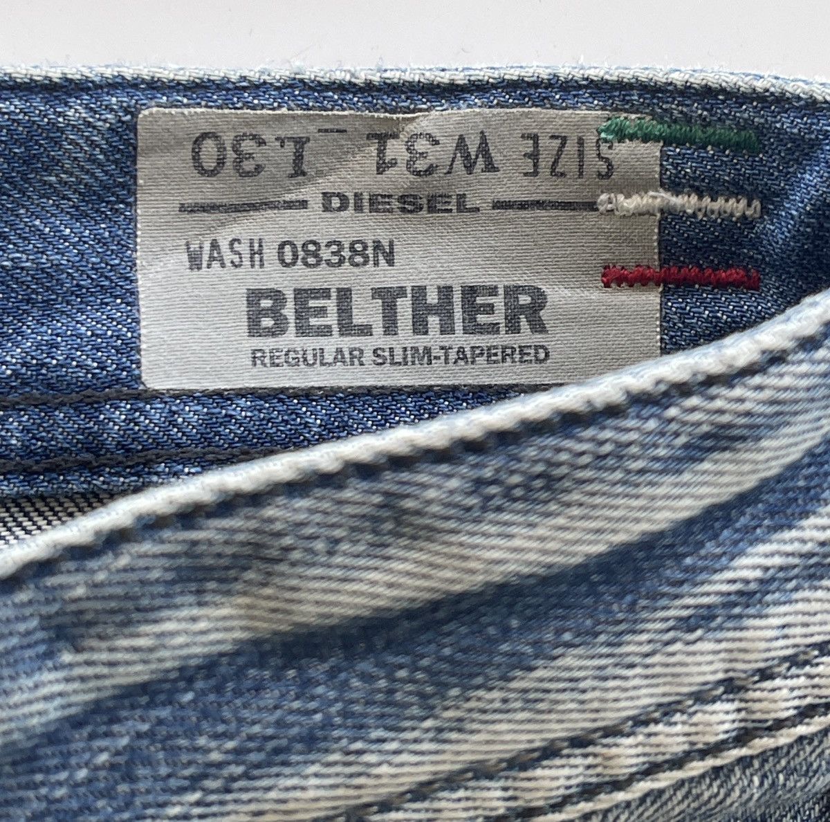 Diesel Diesel Belther Regular Slim-Tapered Denim Size US 32 / EU 48 - 12 Thumbnail