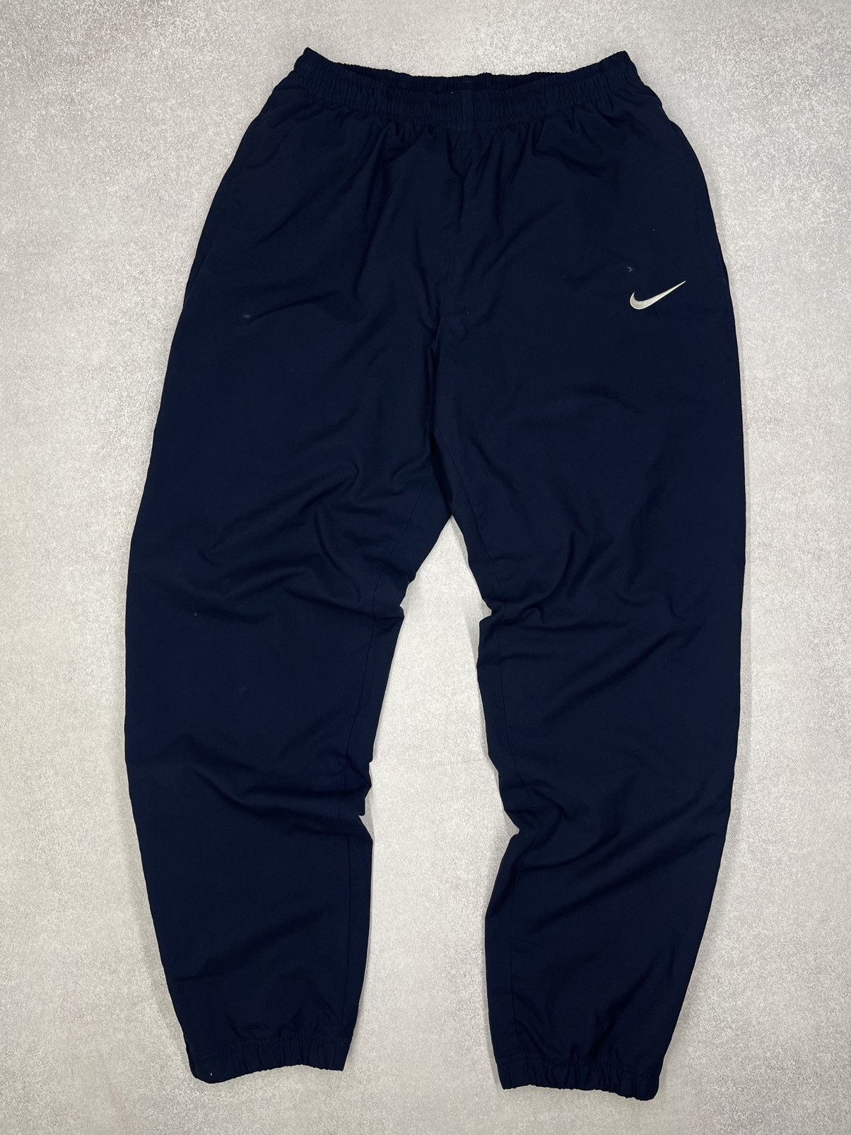 Nike Vintage Nike Nylon Navy Sweatpants Drill Y2K ACG TECH Size US 34 / EU 50 - 2 Thumbnail