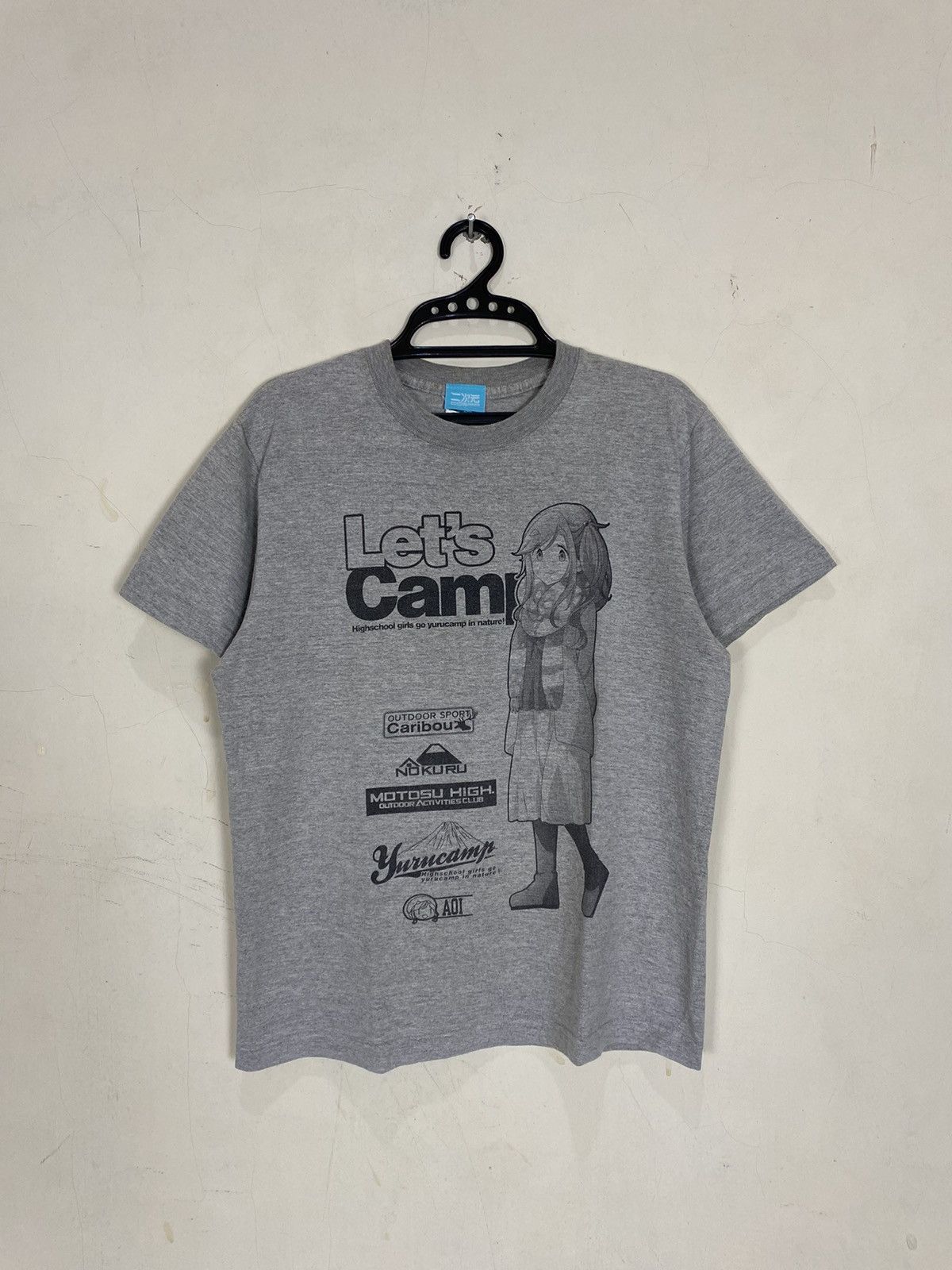 Anime Yurucamp Aoi Inuyama T-shirt Size US S / EU 44-46 / 1 - 1 Thumbnail