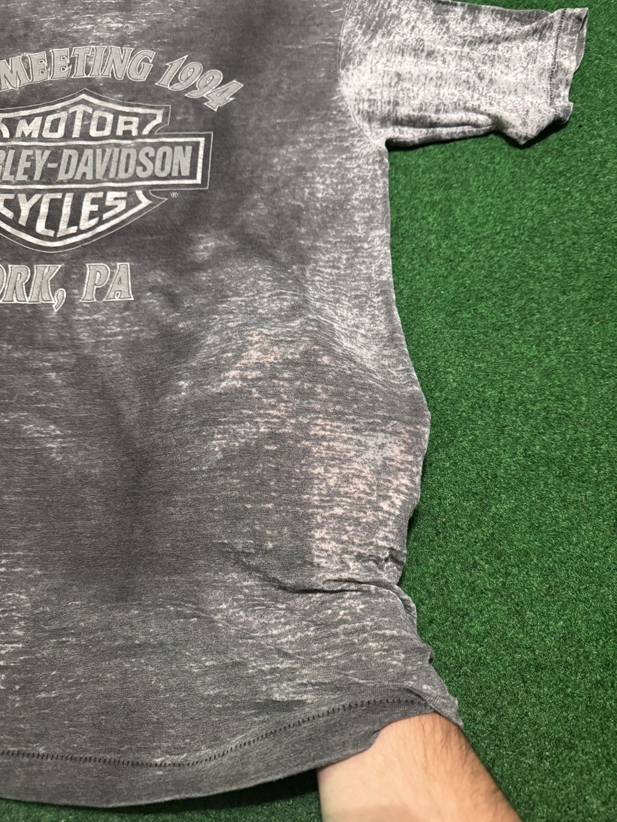 Harley Davidson Vtg 90s Harley Davidson Sterling Software THIN RARE T Shirt Size US L / EU 52-54 / 3 - 9 Thumbnail