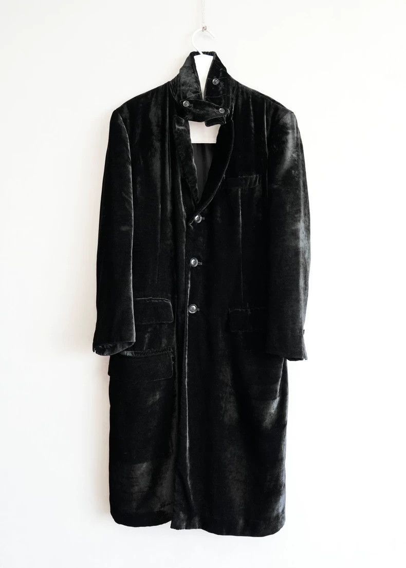 Yohji Yamamoto Yohji Yamamoto 18AW Velvet Dr.jkt coat-2505 Size US L / EU 52-54 / 3 - 2 Thumbnail