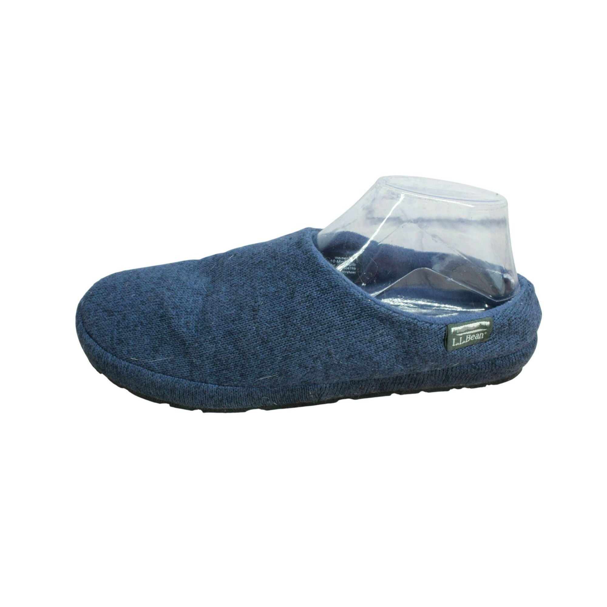 L.L. Bean LL Bean Womens Sweater Fleece Lined Slipper Scuffs Size US 10 / IT 40 - 1 Thumbnail