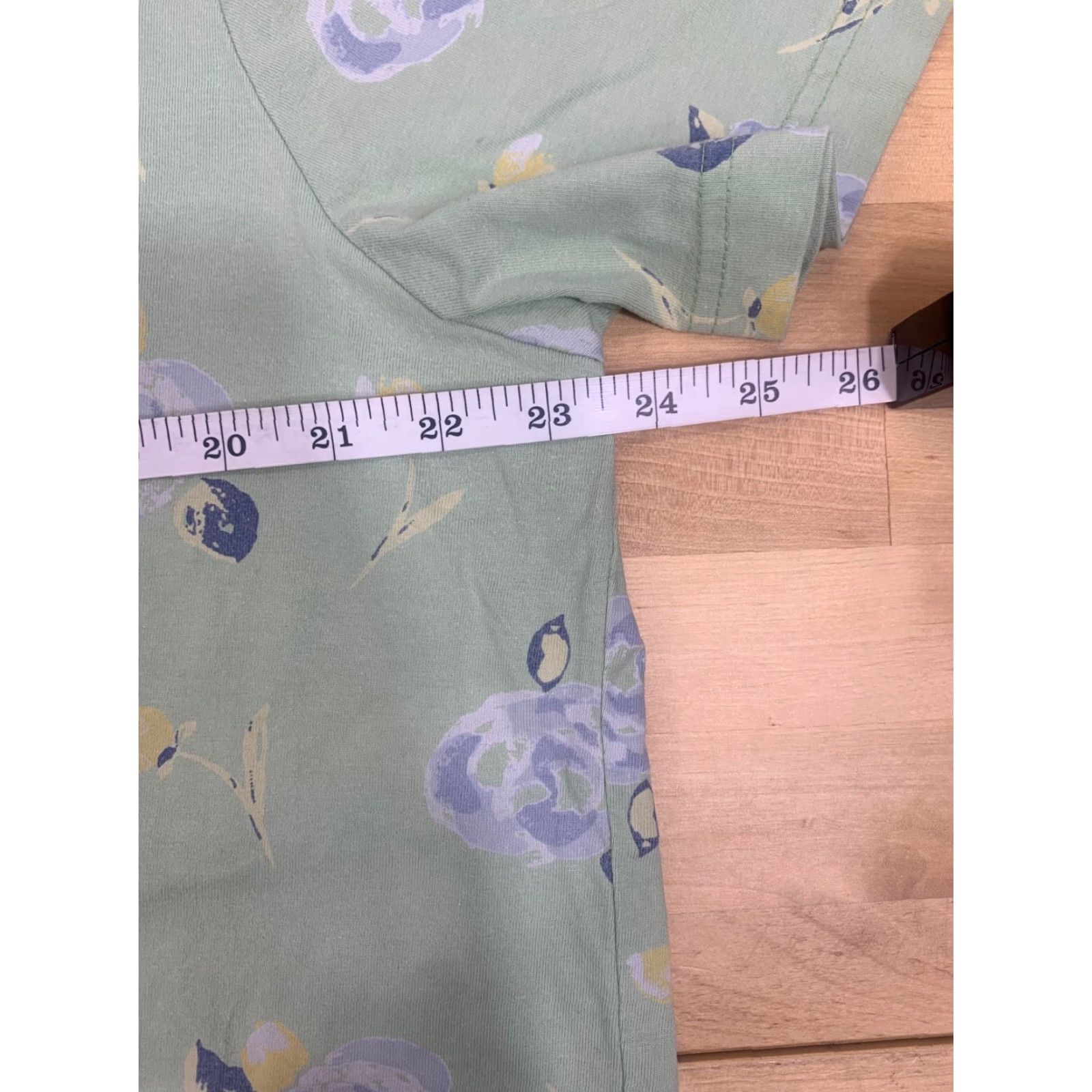 High Sierra VINTAGE High Sierra T-Shirt Womens Green Floral Short Sleeve 1X Crew Neck Women Size XL / US 12-14 / IT 48-50 - 5 Thumbnail