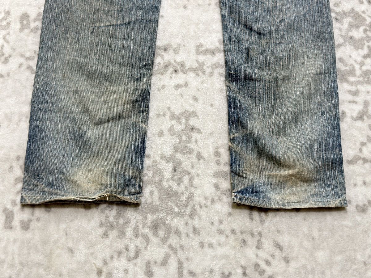 Edwin Edwin 503 Thrashed Mud Wash Jeans Extreme Distressed Denim Size US 28 / EU 44 - 12 Thumbnail