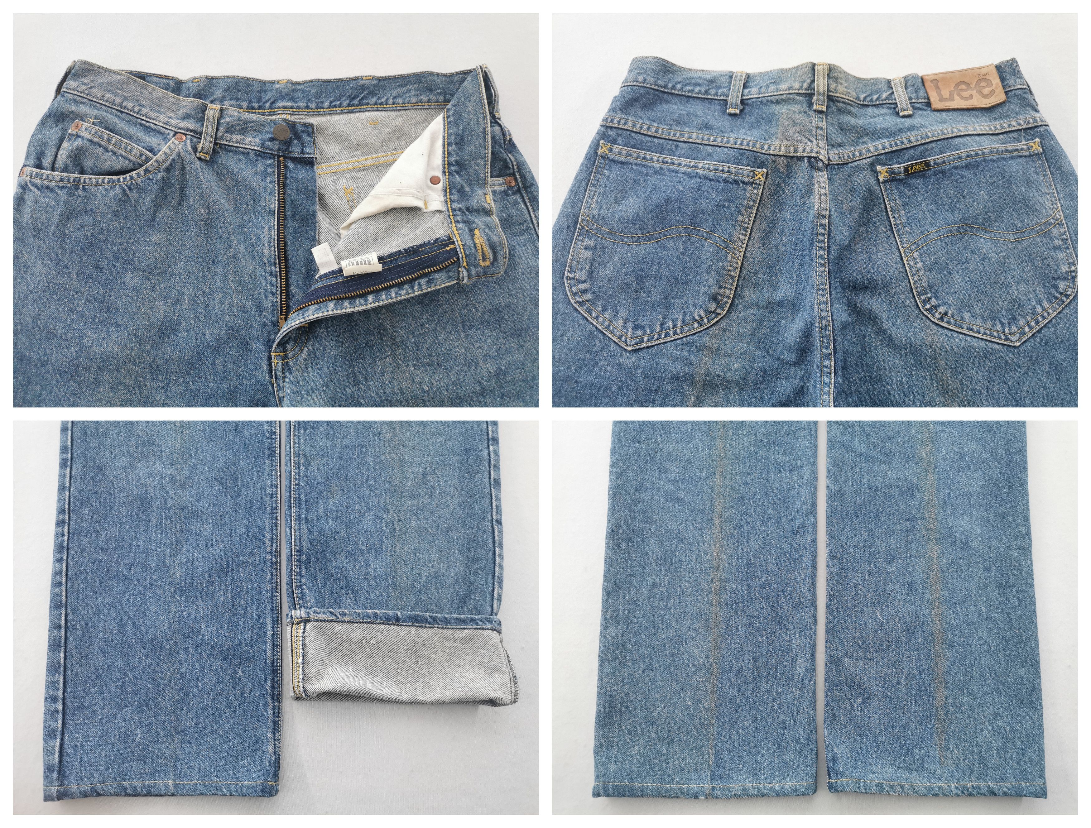 Lee Vintage 90's Lee Denim Jeans Made In Japan Size 33/36x33 Size US 33 - 8 Thumbnail