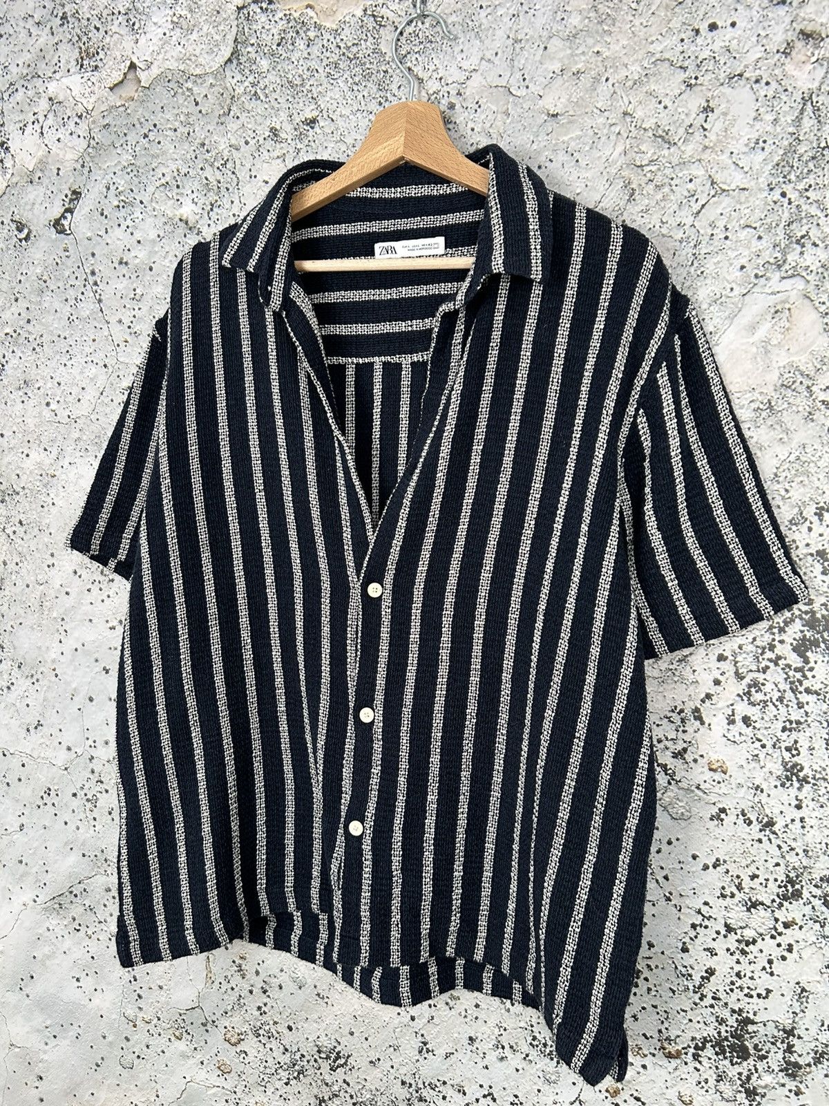 Zara Zara Hawaiian Shirt Summer Streetwear Elegant Old Money Size US L / EU 52-54 / 3 - 2 Thumbnail