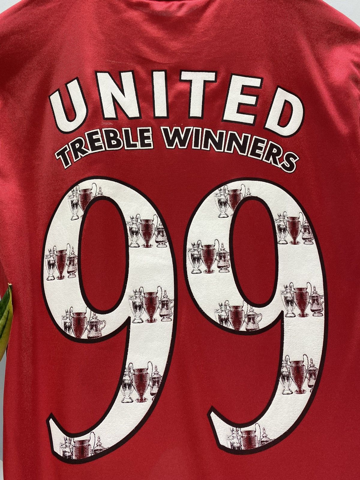 Vintage 1999 Manchester United Treble Winner T-Shirt Size US M / EU 48-50 / 2 - 23 Thumbnail