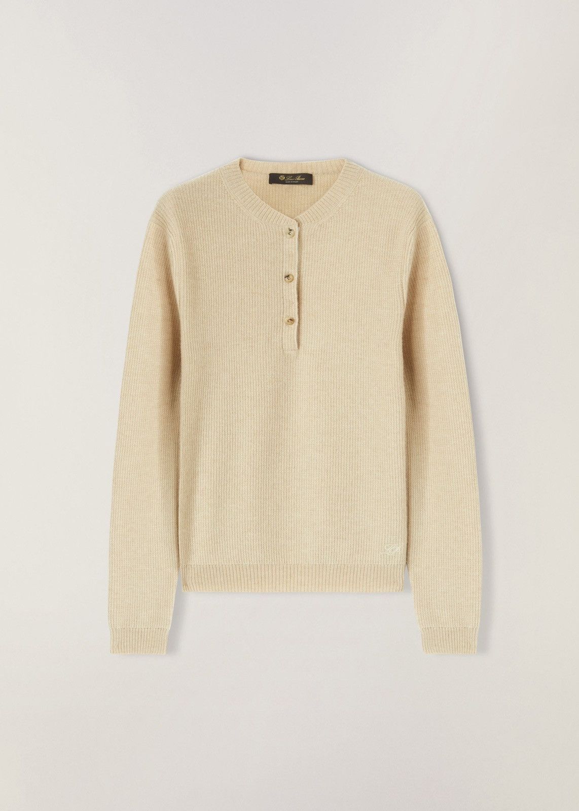 Loro Piana o1srvl11e0424 Sweater in Medium Brown Size L / US 10 / IT 46 - 1 Thumbnail