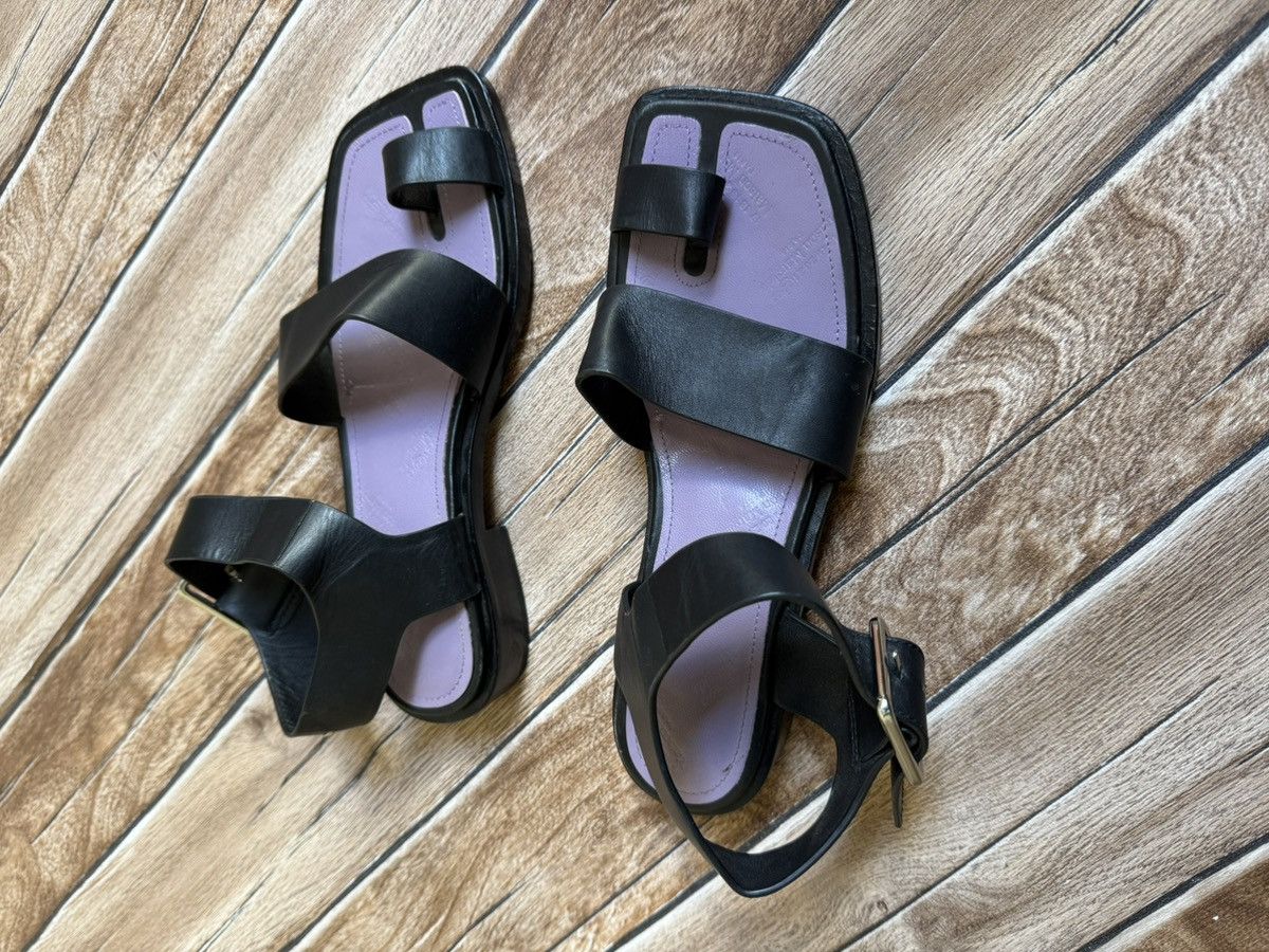 Maison Margiela Tabi strap leather sandals Size US 5.5 / IT 35.5 - 4 Thumbnail