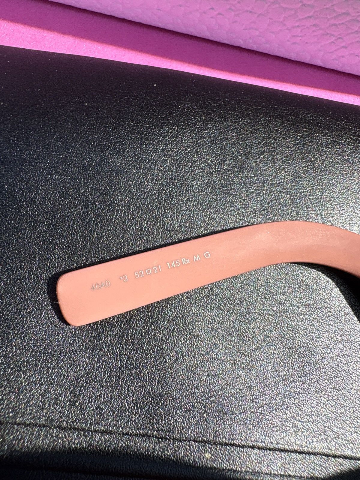 Dior Pink Dior Subglasses Size ONE SIZE - 6 Thumbnail