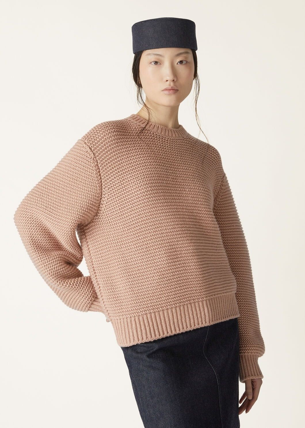 Loro Piana o1w1db10825 FAO6685 Boccioleto Crewneck Sweater in Pink Size M / US 6-8 / IT 42-44 - 4 Thumbnail