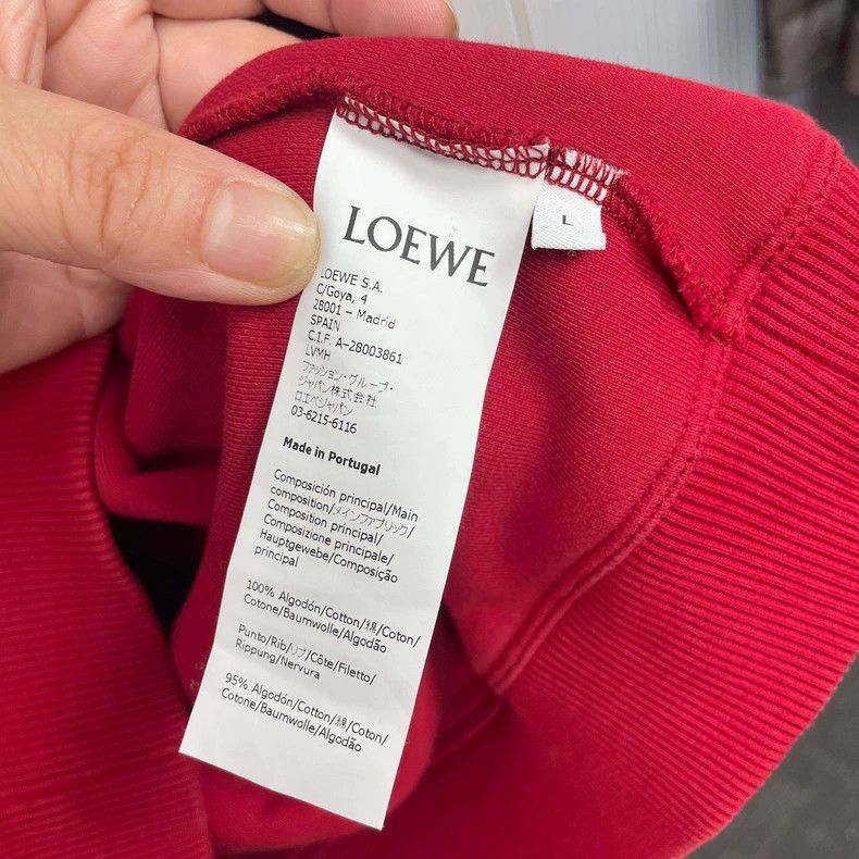 Other LOEWE Cotton Embroidered Logo Hoodie Size US L / EU 52-54 / 3 - 7 Thumbnail