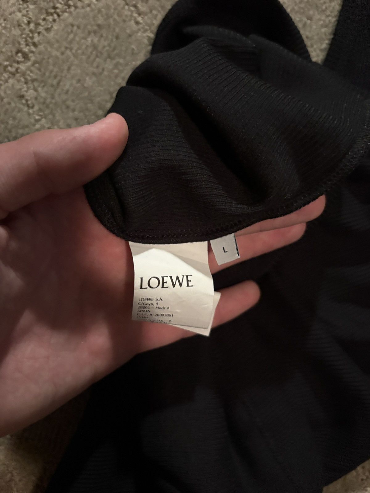 Loewe Loewe Logo Tank Top Size US L / EU 52-54 / 3 - 4 Thumbnail