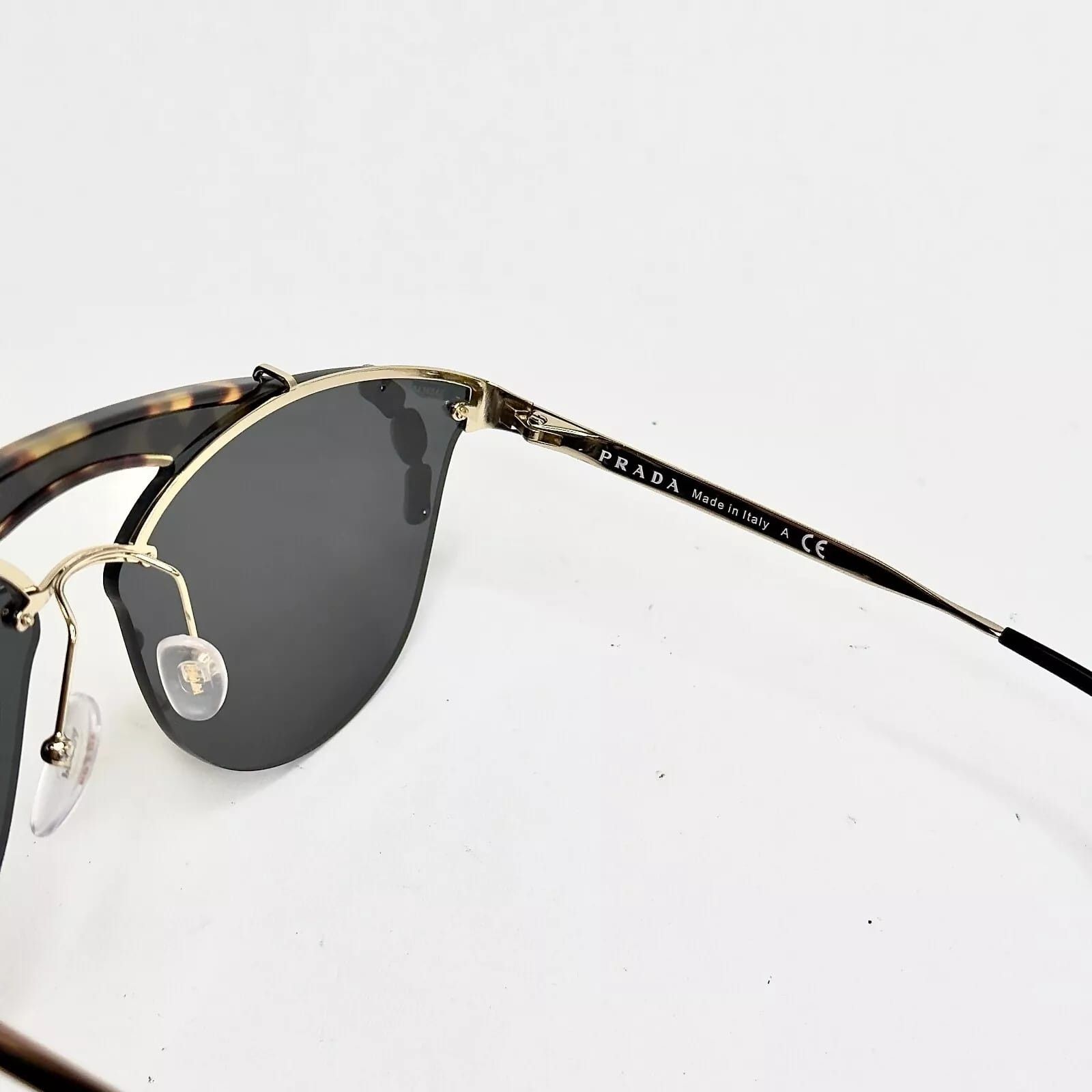 Prada PRADA ORNATE Gold Black Fashion Sunglasses 53U PR53US 53US Size ONE SIZE - 7 Thumbnail