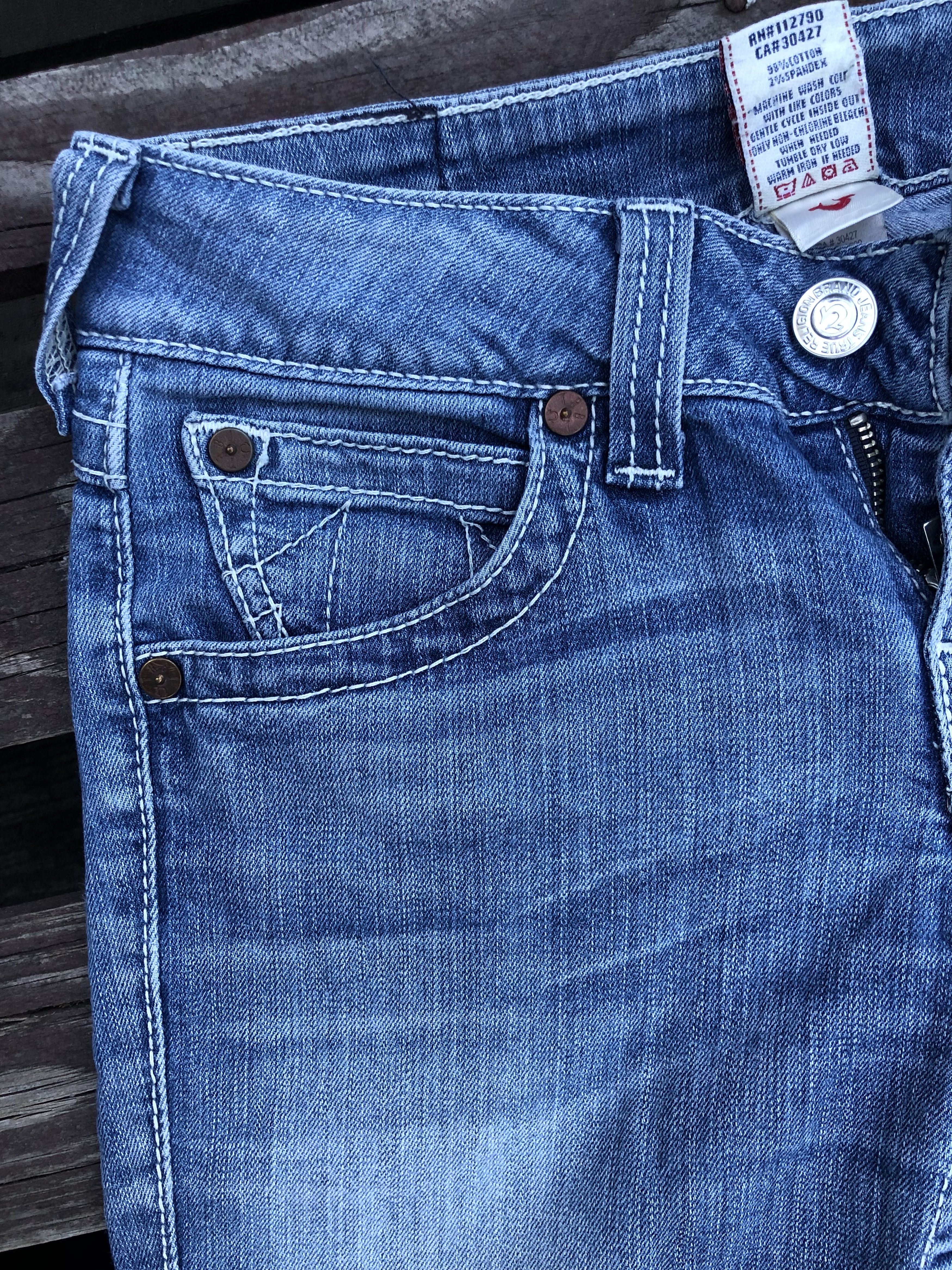 True Religion True Religion Y2K Vintage Hi-Rise Boot Denim Jeans Size 28 Size 28" / US 6 / IT 42 - 9 Thumbnail