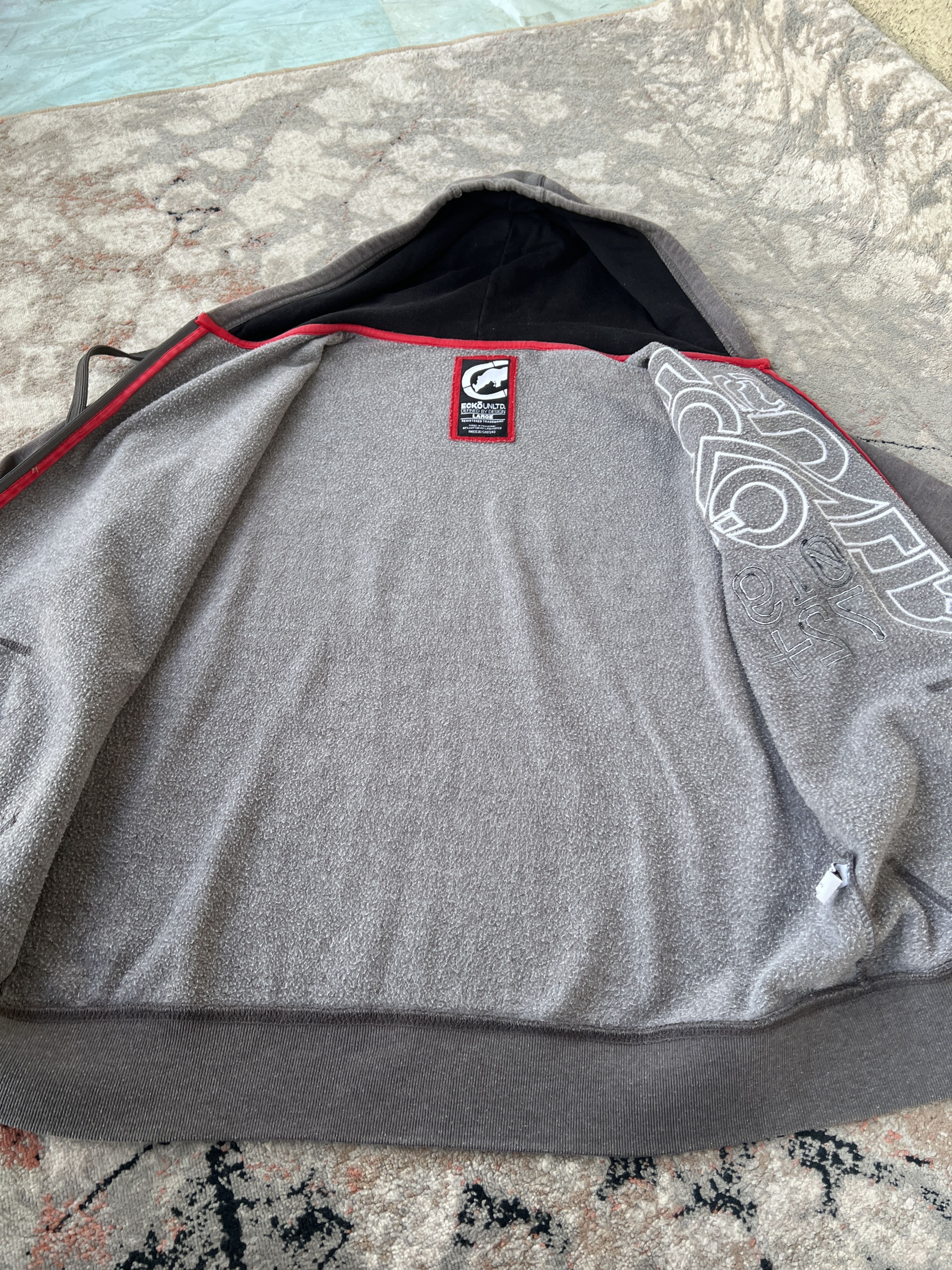 Ecko Unltd. Ecko Unltd. Vintage Zip Hoodie Size US L / EU 52-54 / 3 - 3 Thumbnail