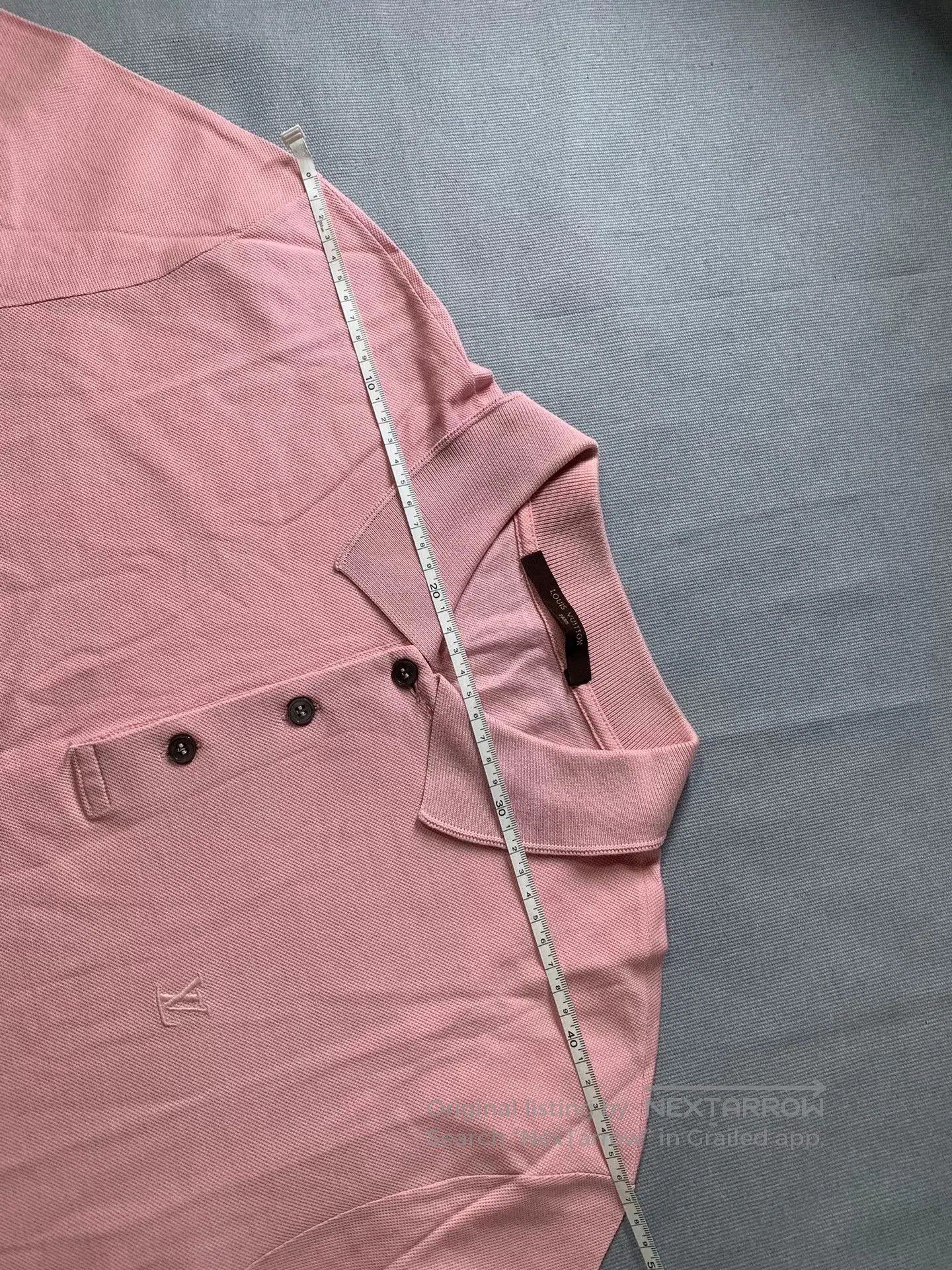 Louis Vuitton Louis Vuitton Embroidered Polo Shirt. Size US XL / EU 56 / 4 - 6 Thumbnail