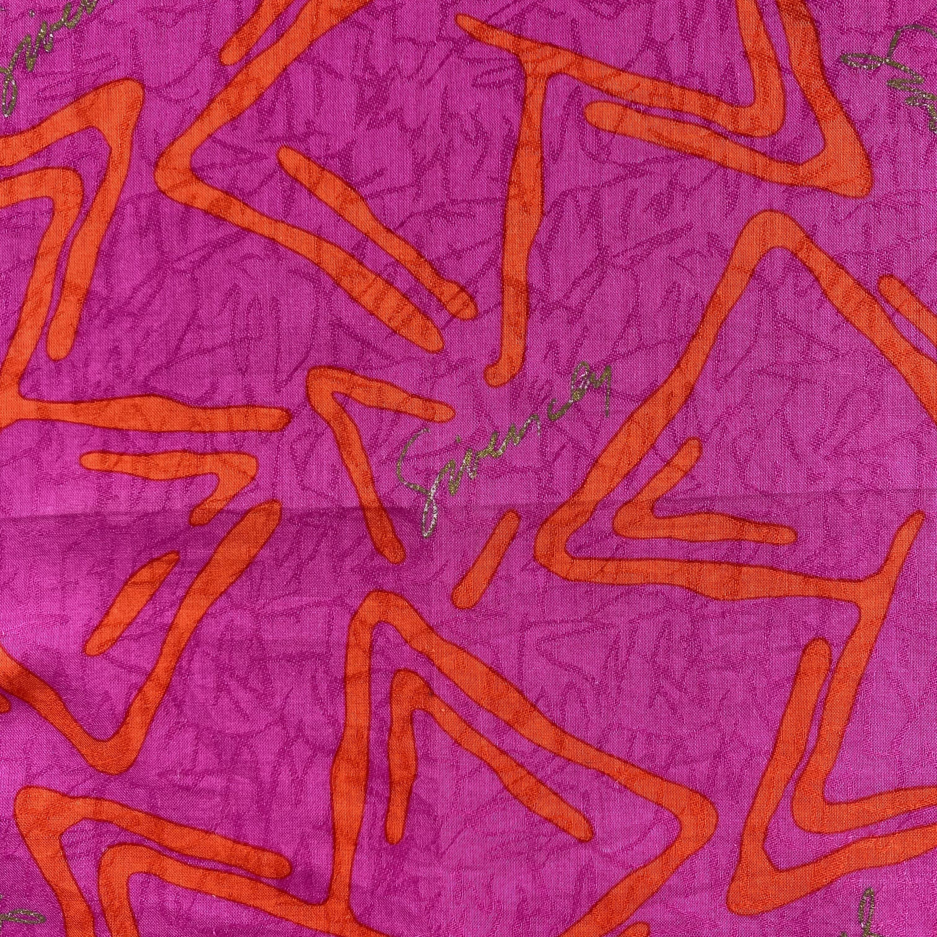 Vintage Givenchy Bandana/ Handkerchief / Neckerchief-P1087 Size ONE SIZE - 4 Thumbnail