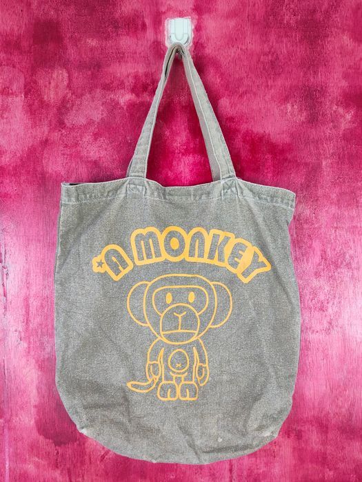 Japanese Brand A Monkey Brown Shoulder tote Bag #SB047DLAL Size ONE SIZE - 1 Thumbnail