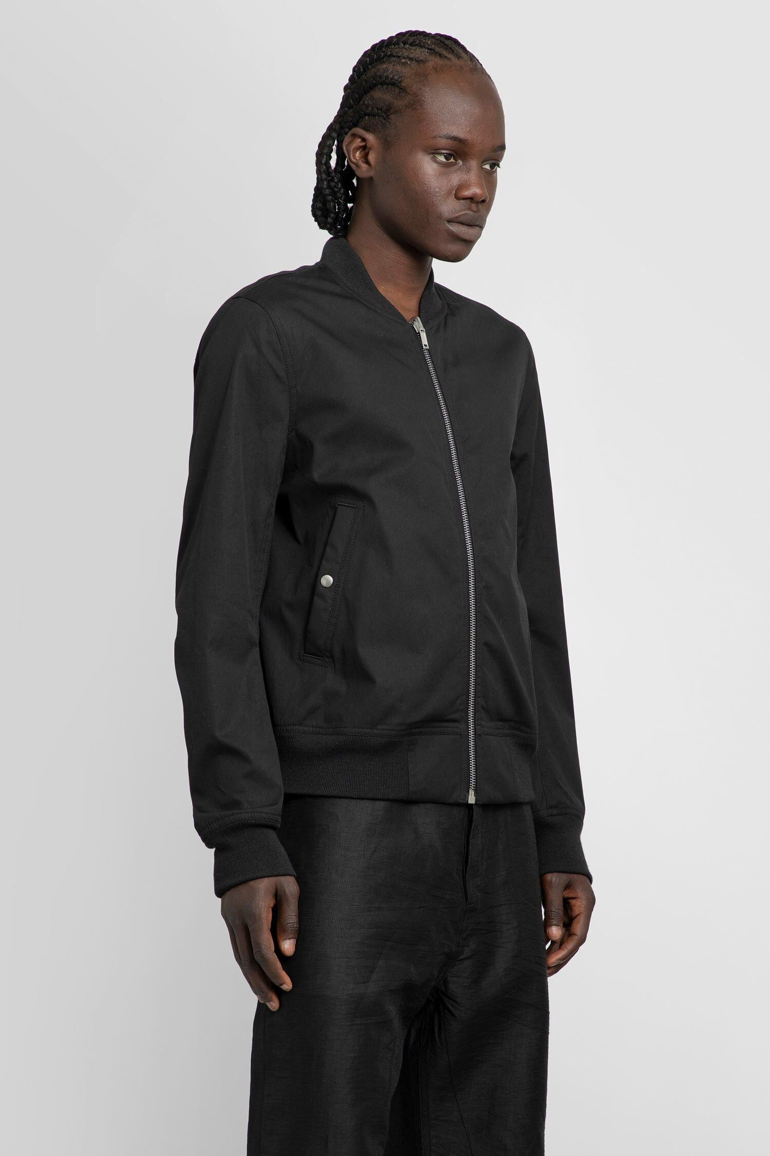 Rick Owens o1y0325 Reversible Bomber Jacket in Black Size US M / EU 48-50 / 2 - 4 Thumbnail