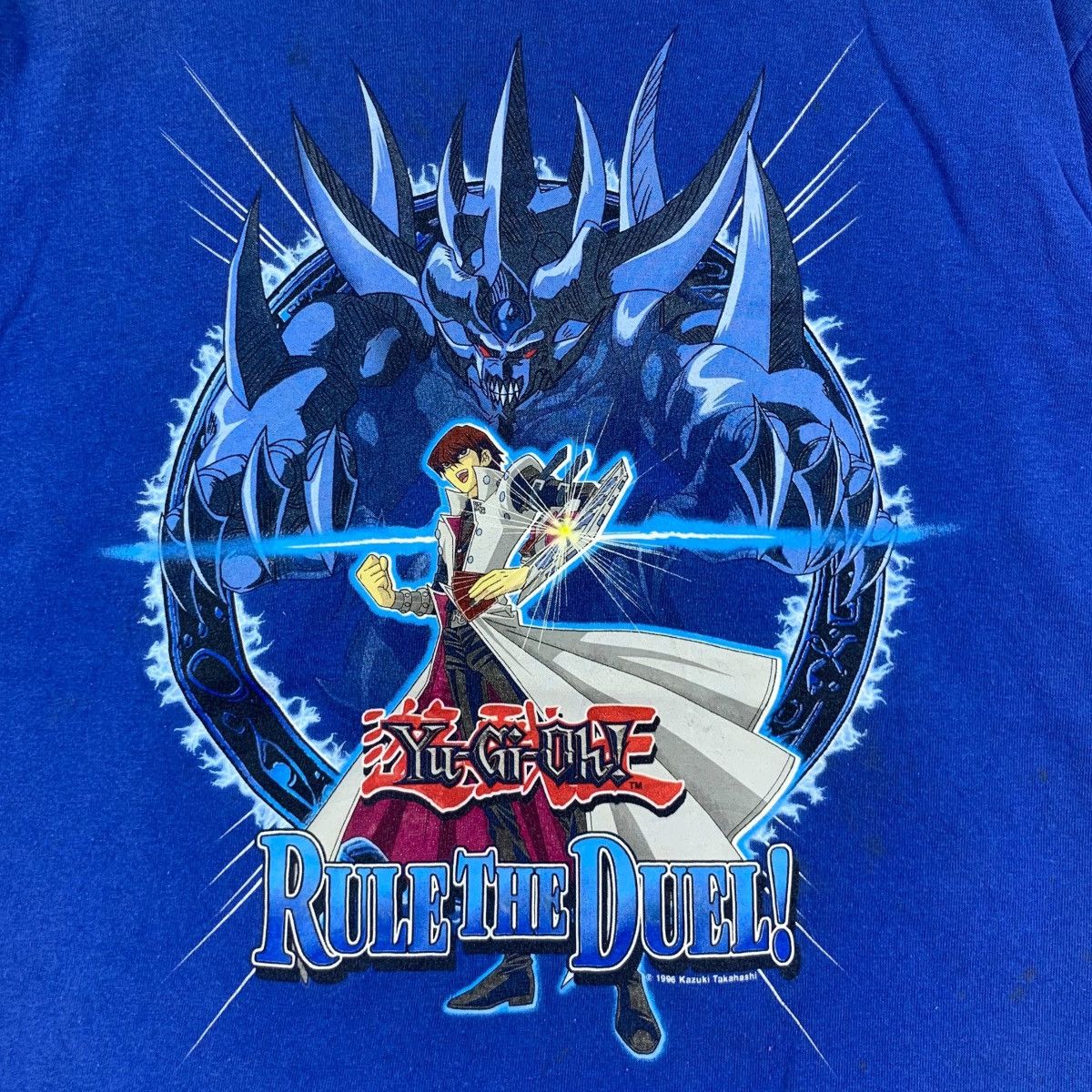 Vintage Vintage 1996 YU-GI-OH! MANGA ANIME Rule Duel Tee Shirt Size US L / EU 52-54 / 3 - 3 Thumbnail