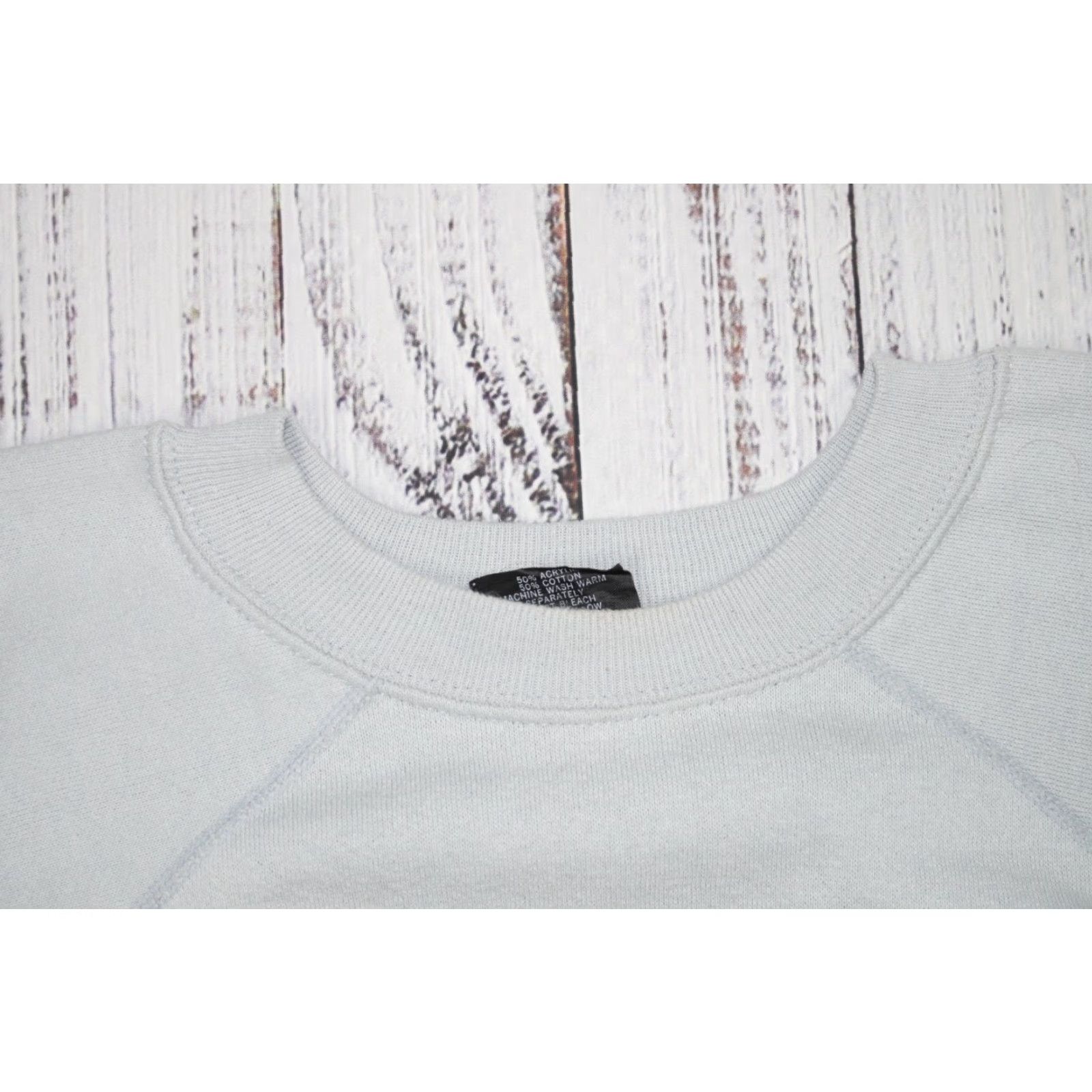Vintage VINTAGE Steinwurtzel WEAR WITH ALL Sweatshirt Crewneck Gray Adults L USA 80s STEINWURTZEL Pullover Knit Cotton Polyester Size US L / EU 52-54 / 3 - 5 Thumbnail