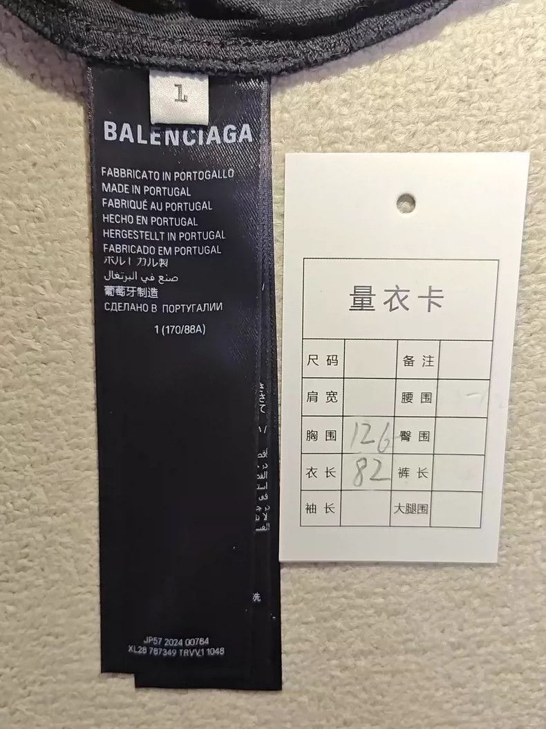 Balenciaga Balenciaga Iron Tower Washed Short Sleeves Size US S / EU 44-46 / 1 - 5 Thumbnail
