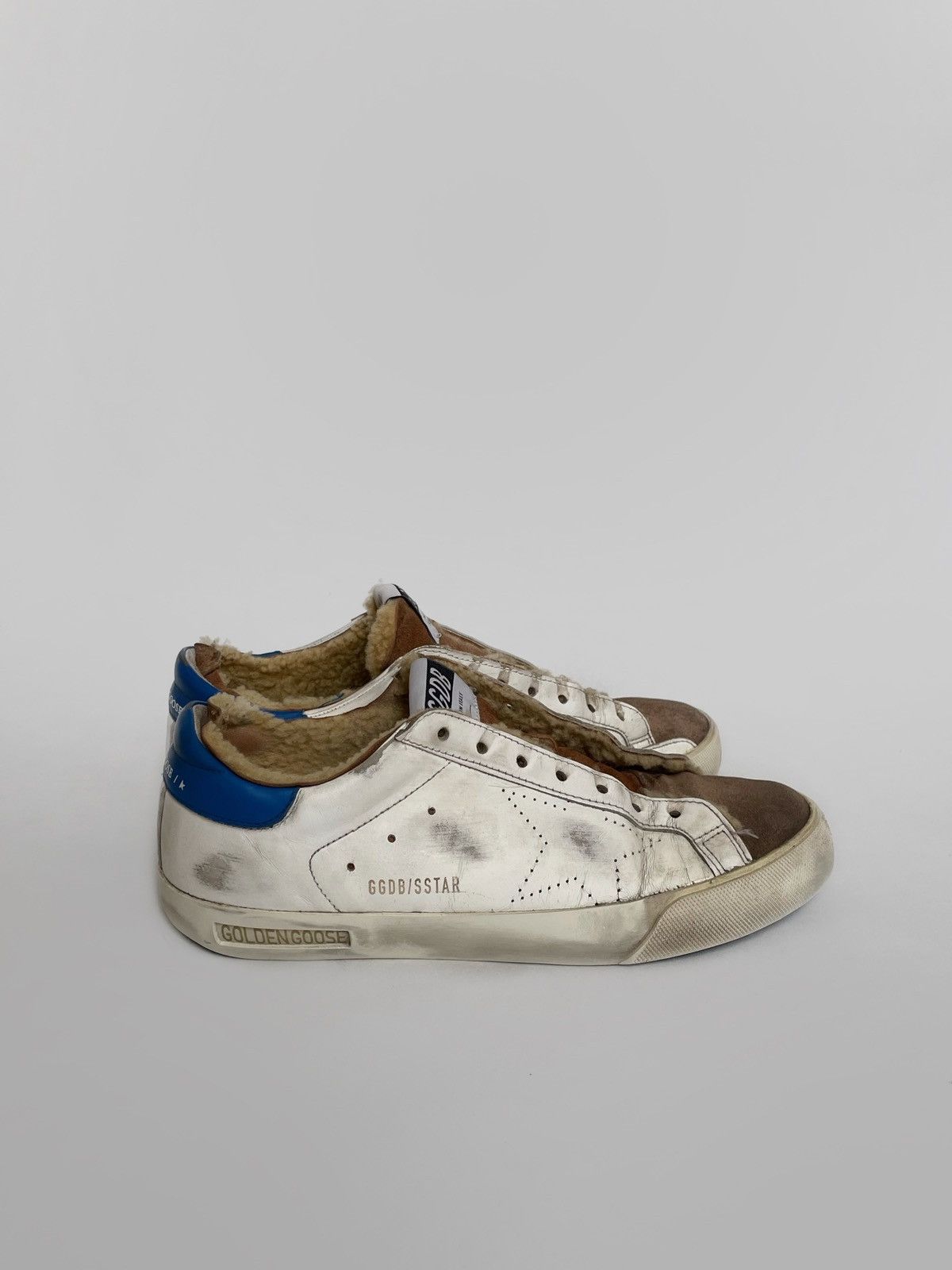 Golden Goose Golden Goose Super-Star leather/fur sneakers Size US 9 / EU 42 - 5 Thumbnail