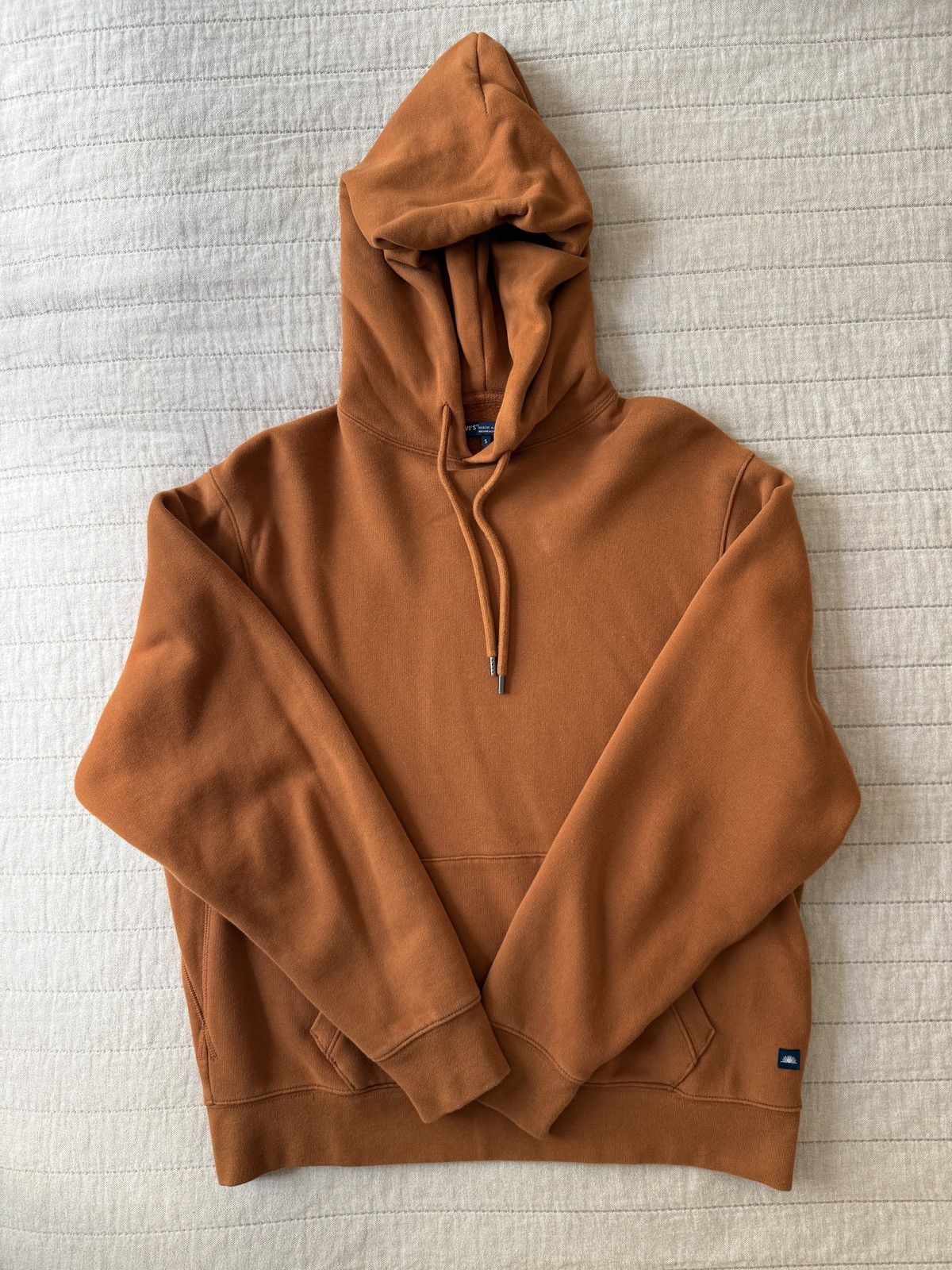 Levi's Made & Crafted Levi's Made & Crafted Premium Burnt Orange Hoodie Size US S / EU 44-46 / 1 - 1 Thumbnail