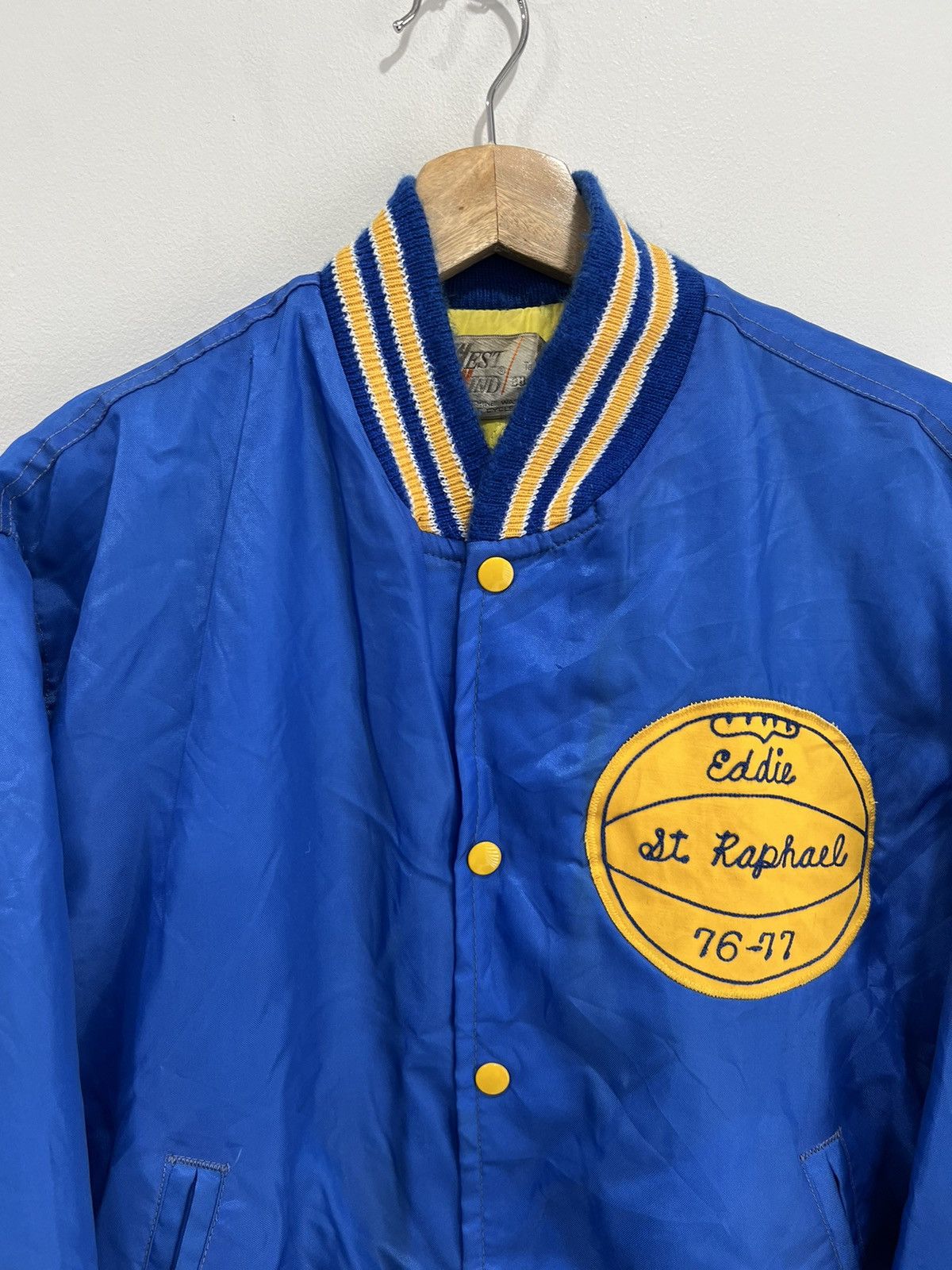 Vintage Vintage 1970s 70s Varsity Jacket St. Raphael Size US M / EU 48-50 / 2 - 3 Thumbnail