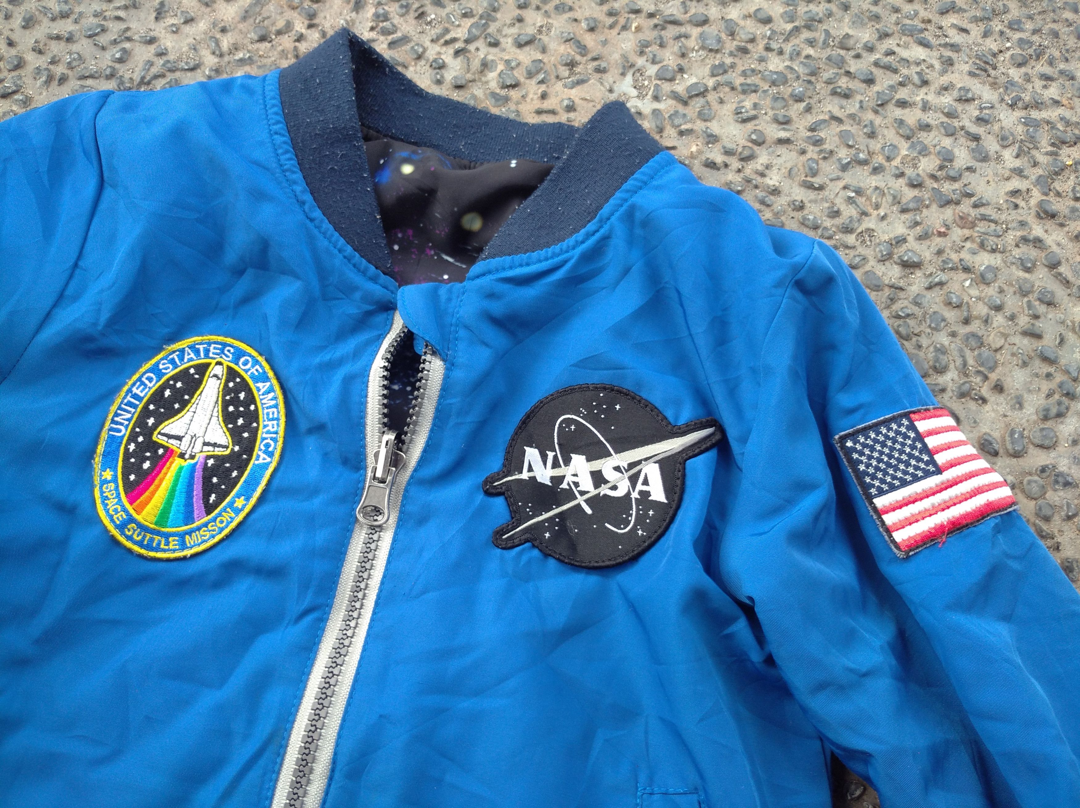 NASA NASA reversible bomber jacket for kids Size US XXS / EU 40 - 5 Thumbnail