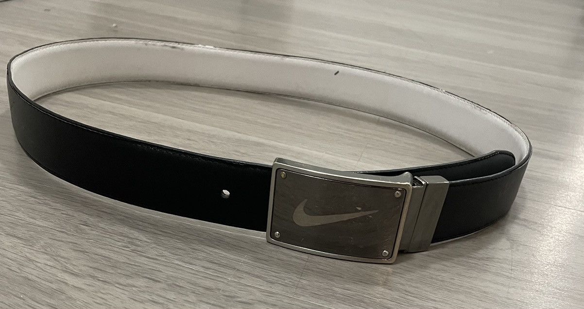 Nike Nike Golf Black Leather Belt Size 36 Size 36 - 8 Thumbnail