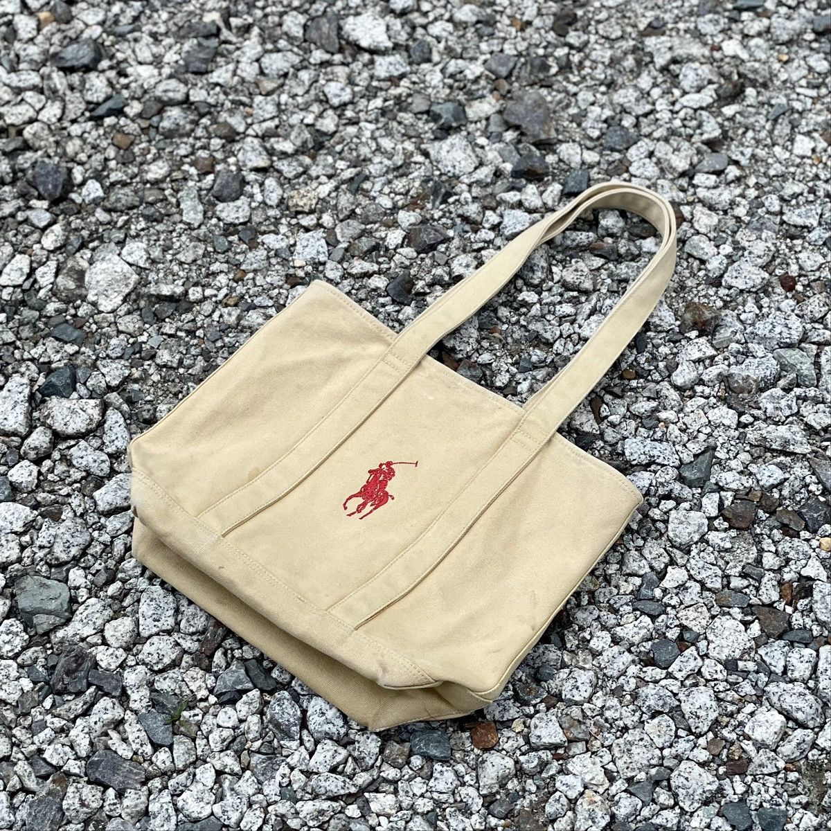 Designer × Ralph Lauren Ralph Lauren Khaki Canvas Tote Size ONE SIZE - 14 Thumbnail