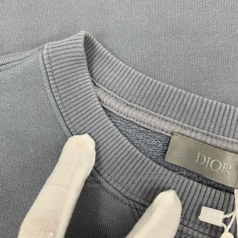 Dior Dior Women's Blue Cotton Sweatshirt . Size S / US 4 / IT 40 - 9 Thumbnail