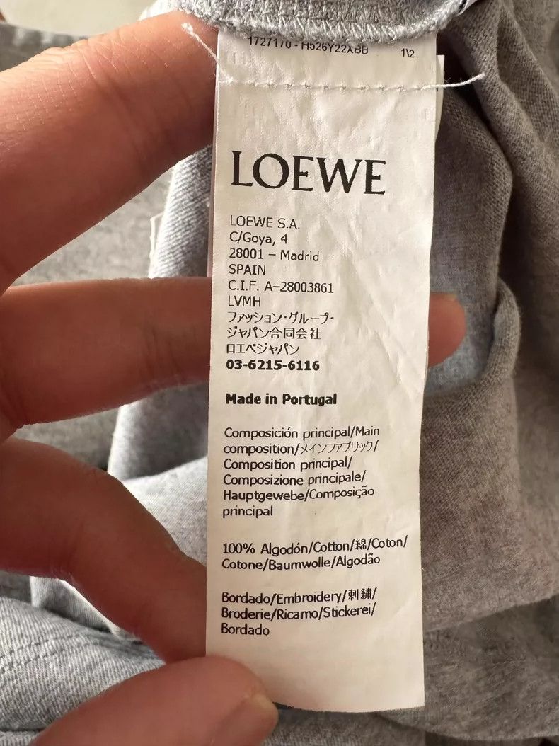 Loewe loewe Gray Short Sleeve 2505-Nextarrow Size US M / EU 48-50 / 2 - 4 Thumbnail