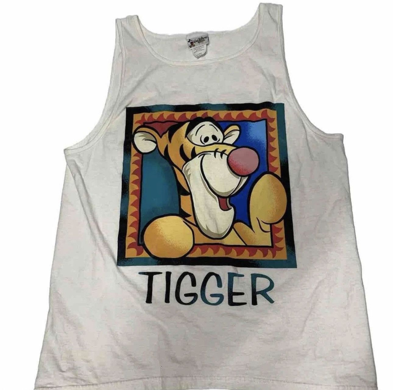Disney Vintage Disney Tigger Tank Top Size US XL / EU 56 / 4 - 2 Thumbnail