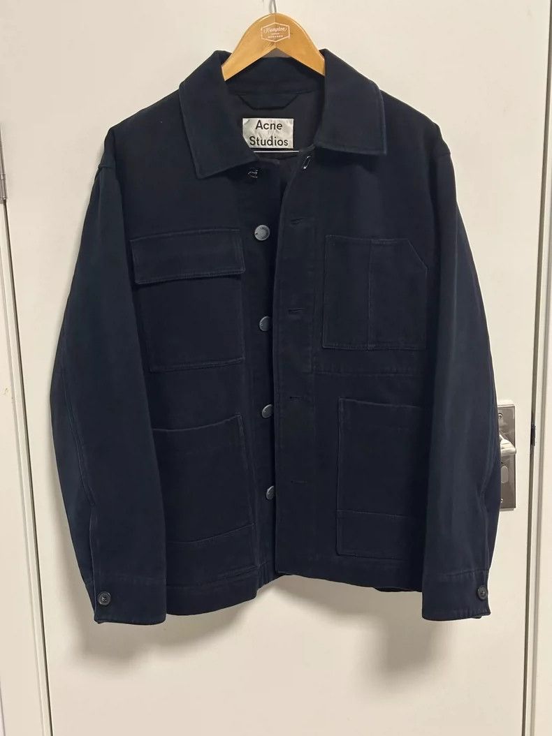 Acne Studios Acne Studios size:48 Black work coat Size US L / EU 52-54 / 3 - 1 Thumbnail