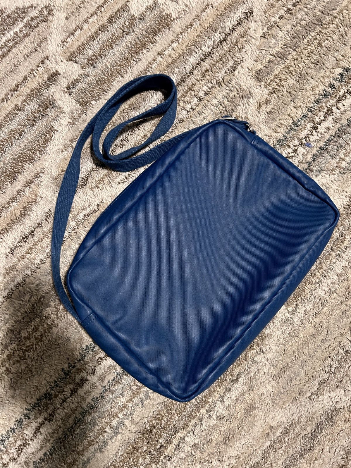 Lacoste Lacoste Men's NH2004MS Cross-Body Bag Dark Blue Size ONE SIZE - 4 Thumbnail
