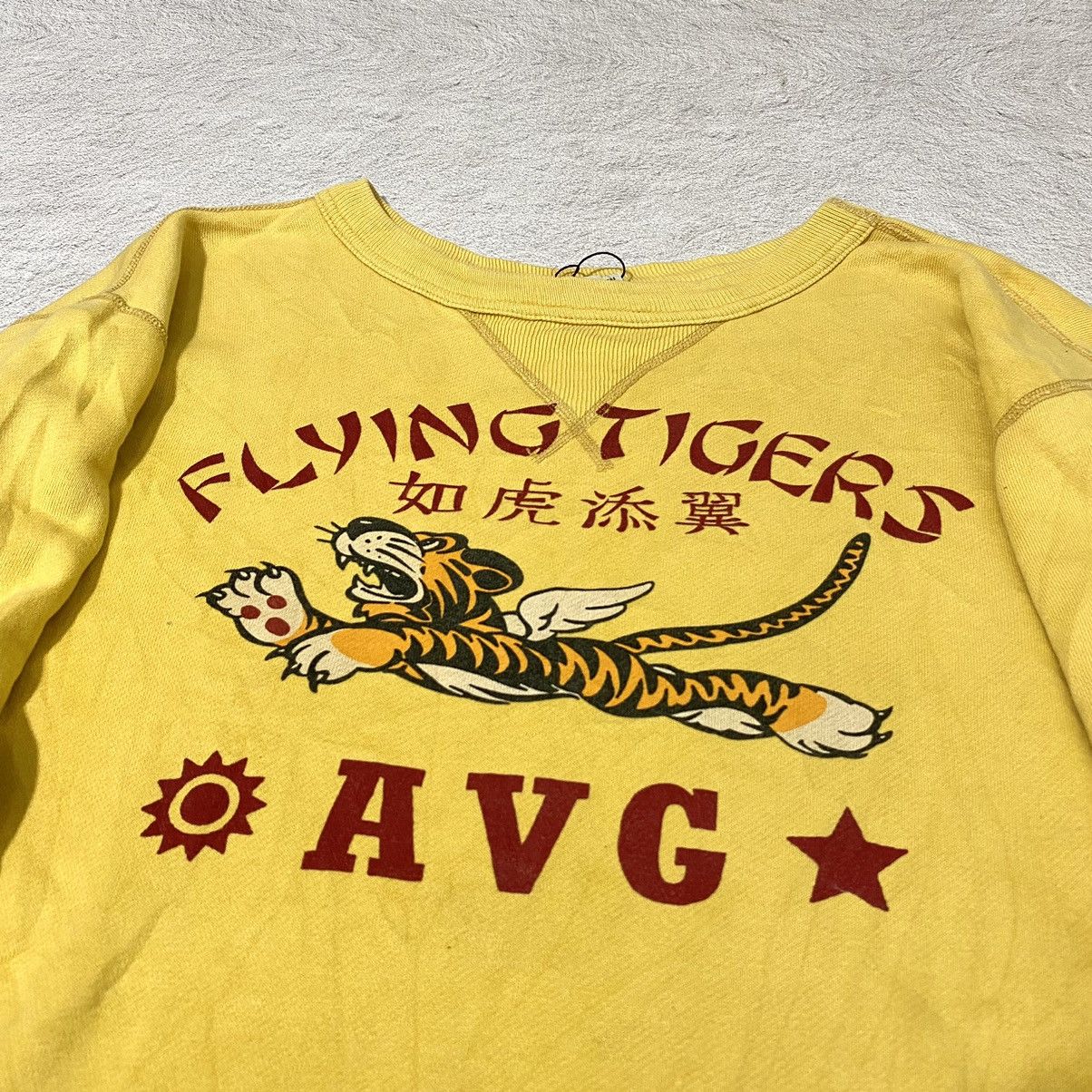 Buzz Rickson's 🔥RARE🔥 Buzz Rickson Flying Tiger Sweatshirt Size US M / EU 48-50 / 2 - 3 Thumbnail