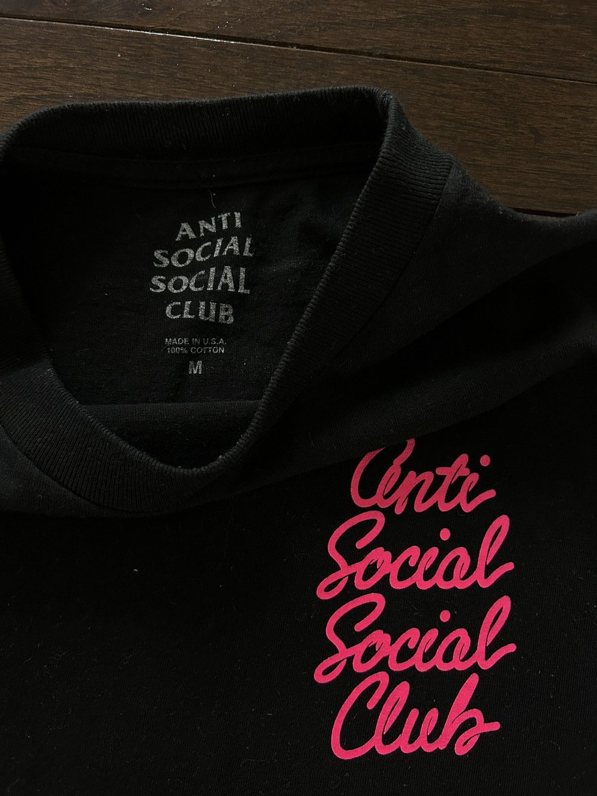 Anti Social Social Club Anti Social Social Club Logo Tee Size US M / EU 48-50 / 2 - 2 Thumbnail